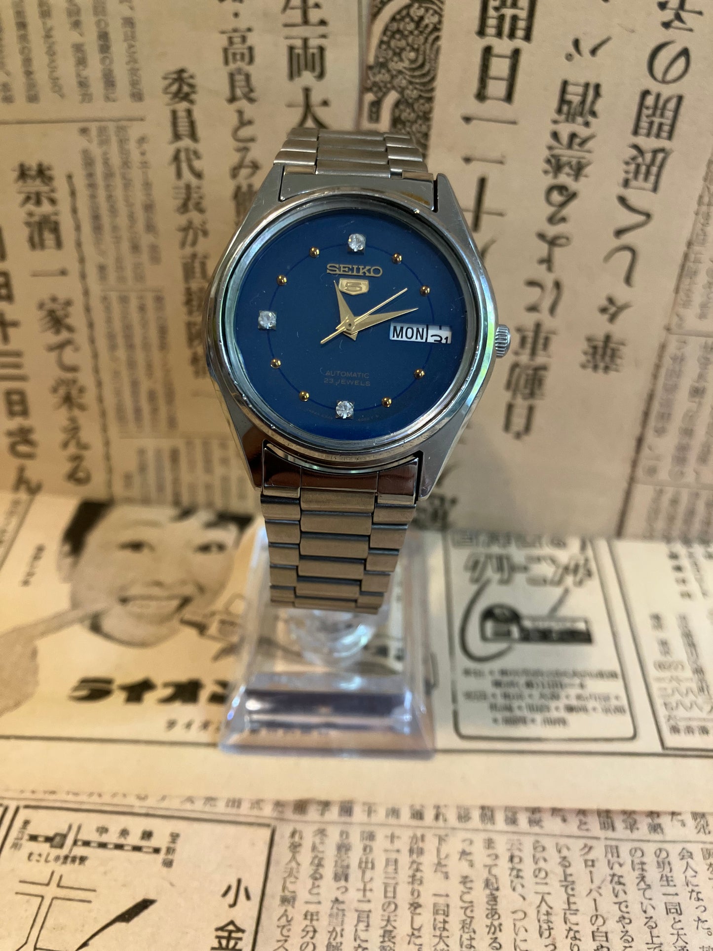 Seiko 5 - 6349 Blue (1993)