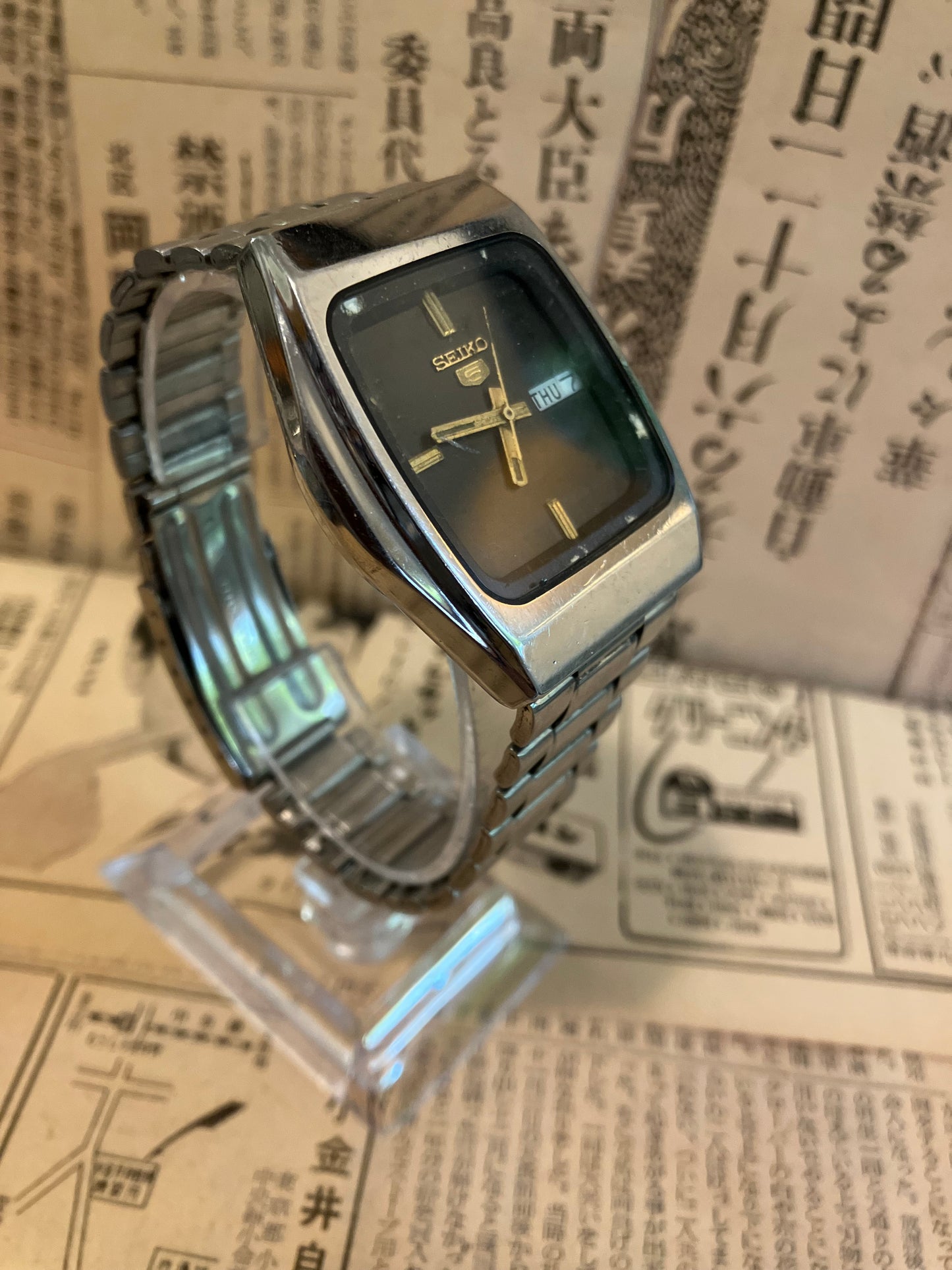 Seiko 5 - 6309 Black TV Case (1985)