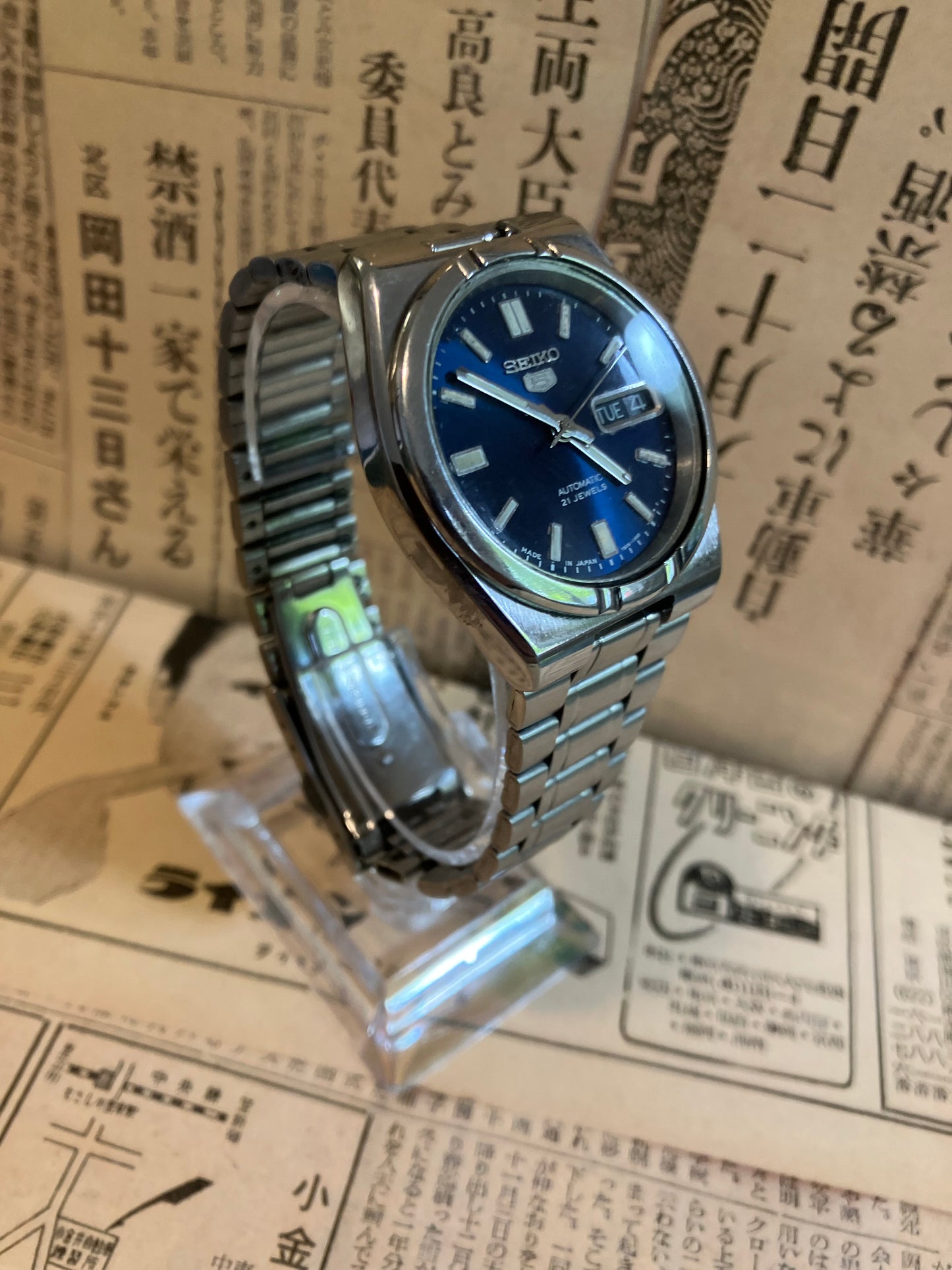 Seiko 5 - 7S26 Blue (2002)