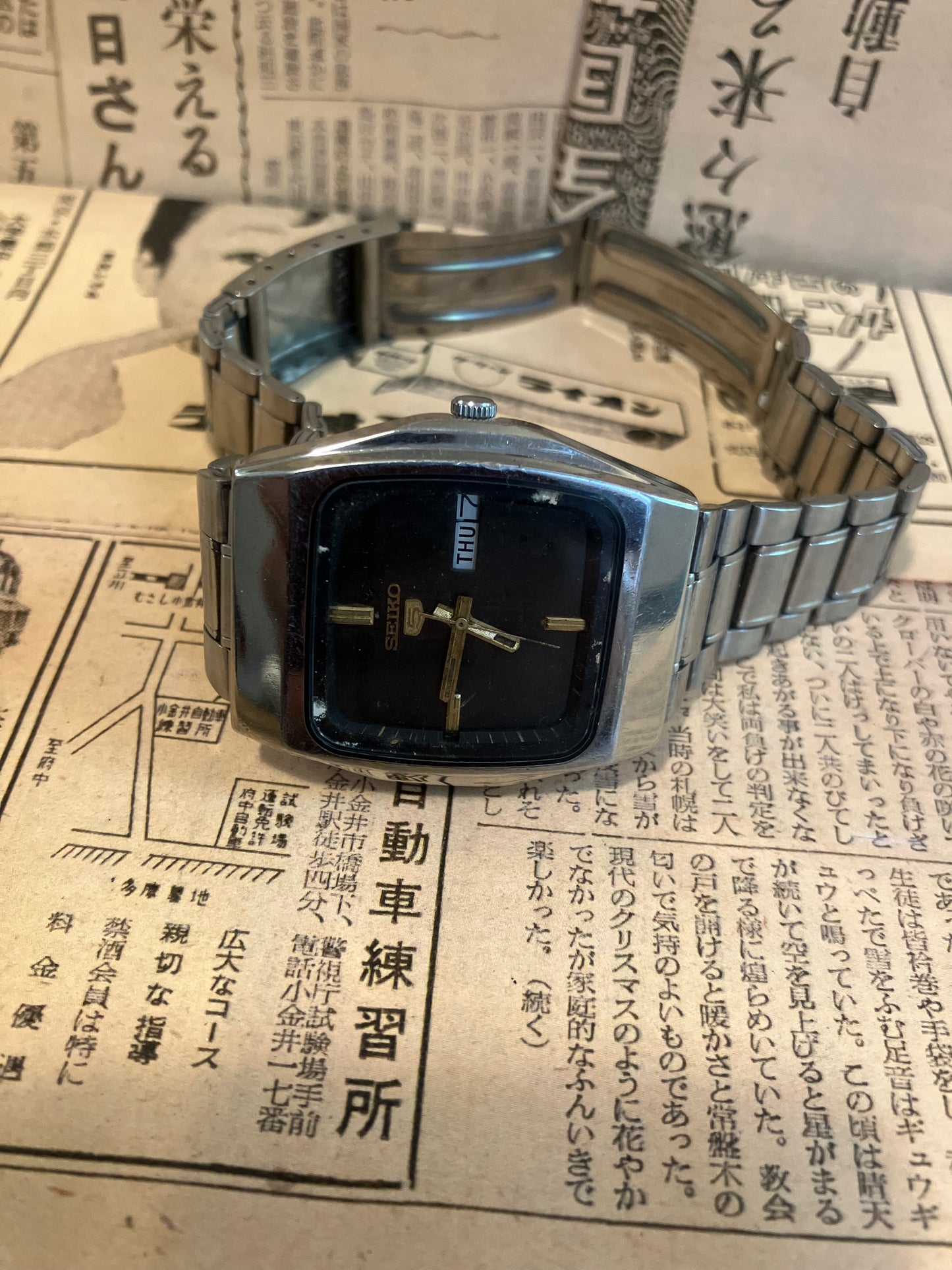 Seiko 5 - 6309 Black TV Case (1985)