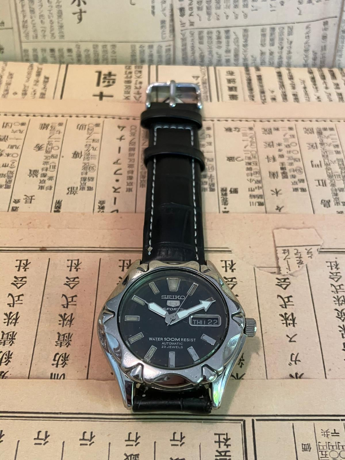 Seiko 5 Sports - 7S26 Black (SNK031KY)