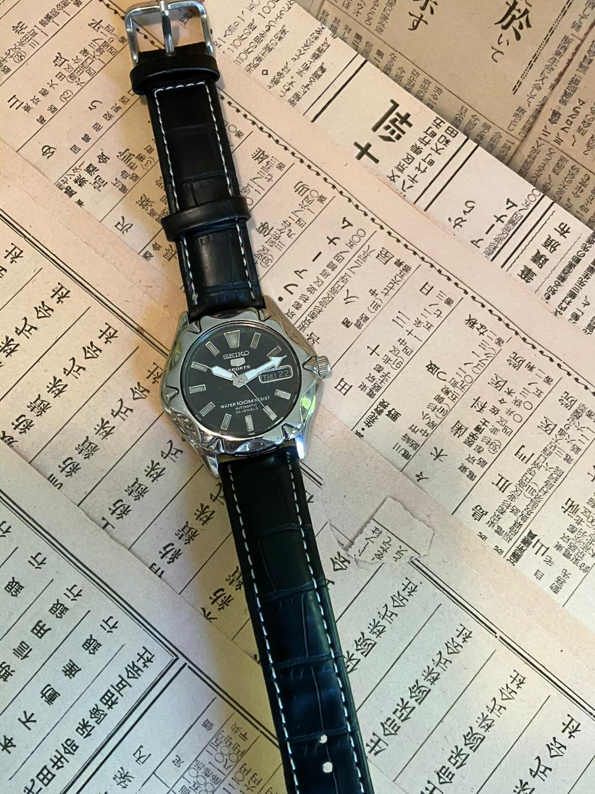 Seiko 5 Sports - 7S26 Black (SNK031KY)