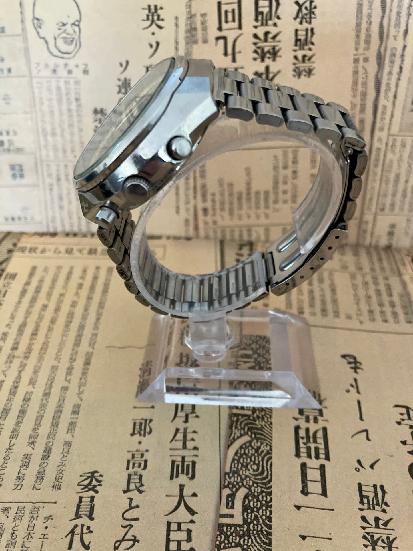 Seiko 'John Player Special' Chronograph 6138-8030 Black/Gold (1976)