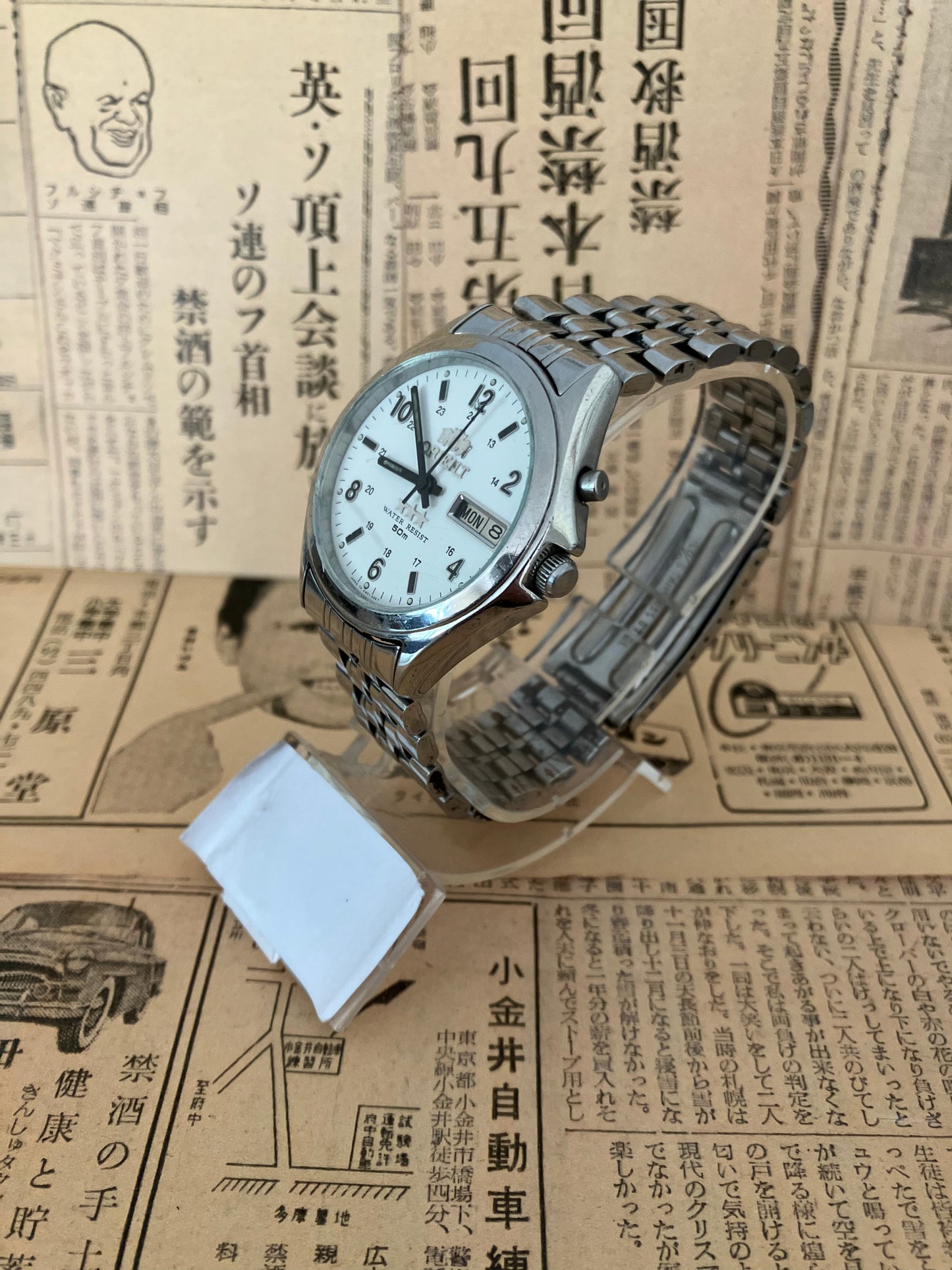 Orient Automatic 3-star - White (1988)