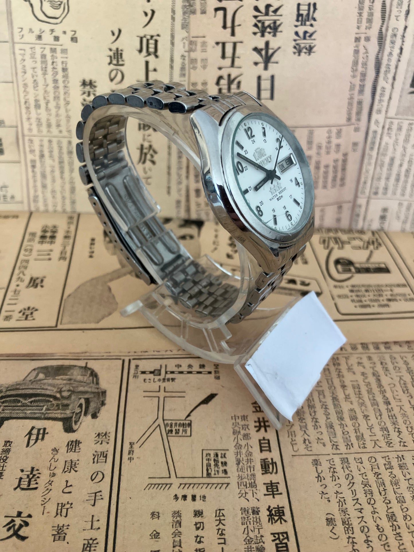 Orient Automatic 3-star - White (1988)