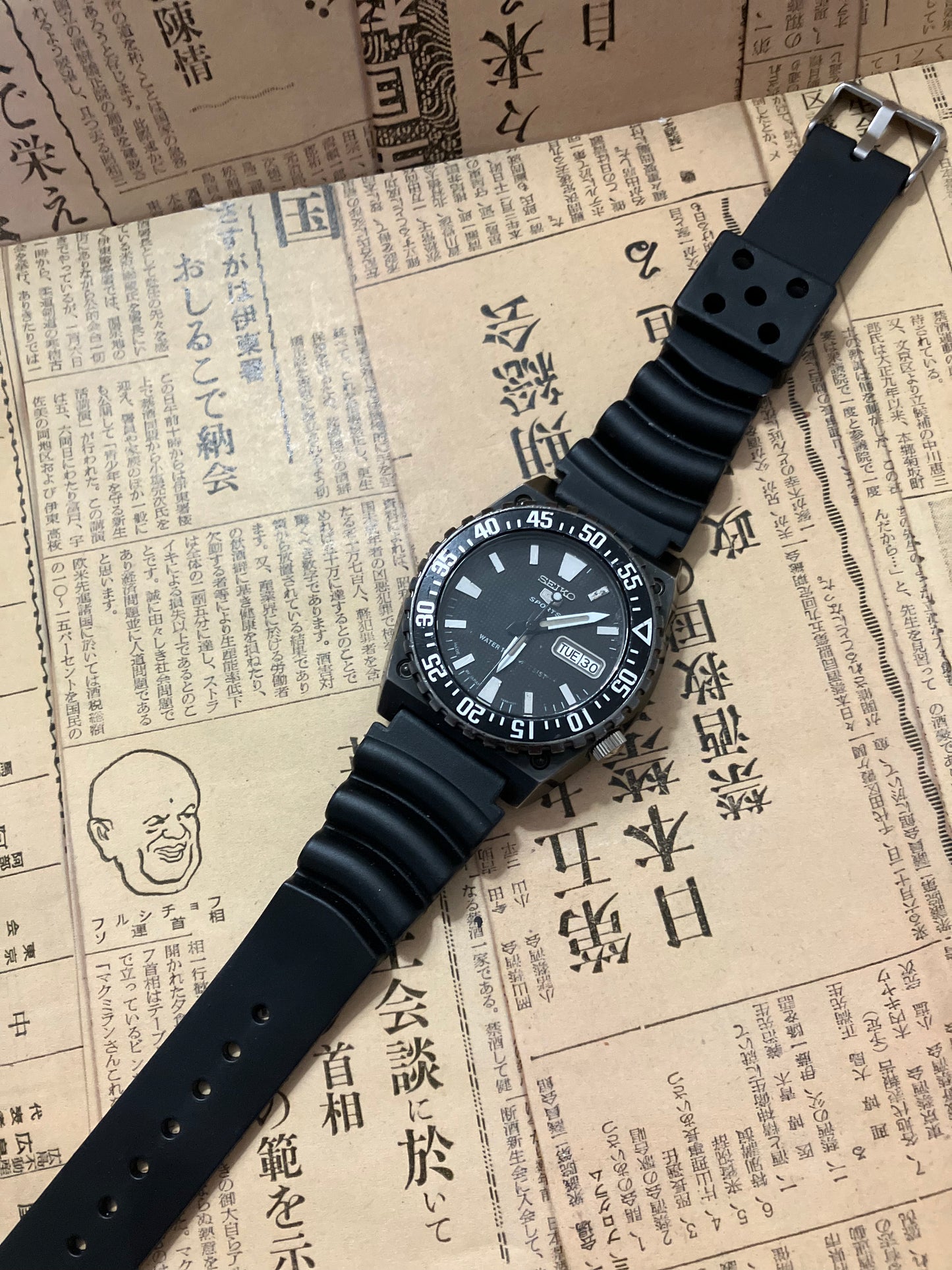 Seiko 5 Sports - 7S36-0280 Black (2005)