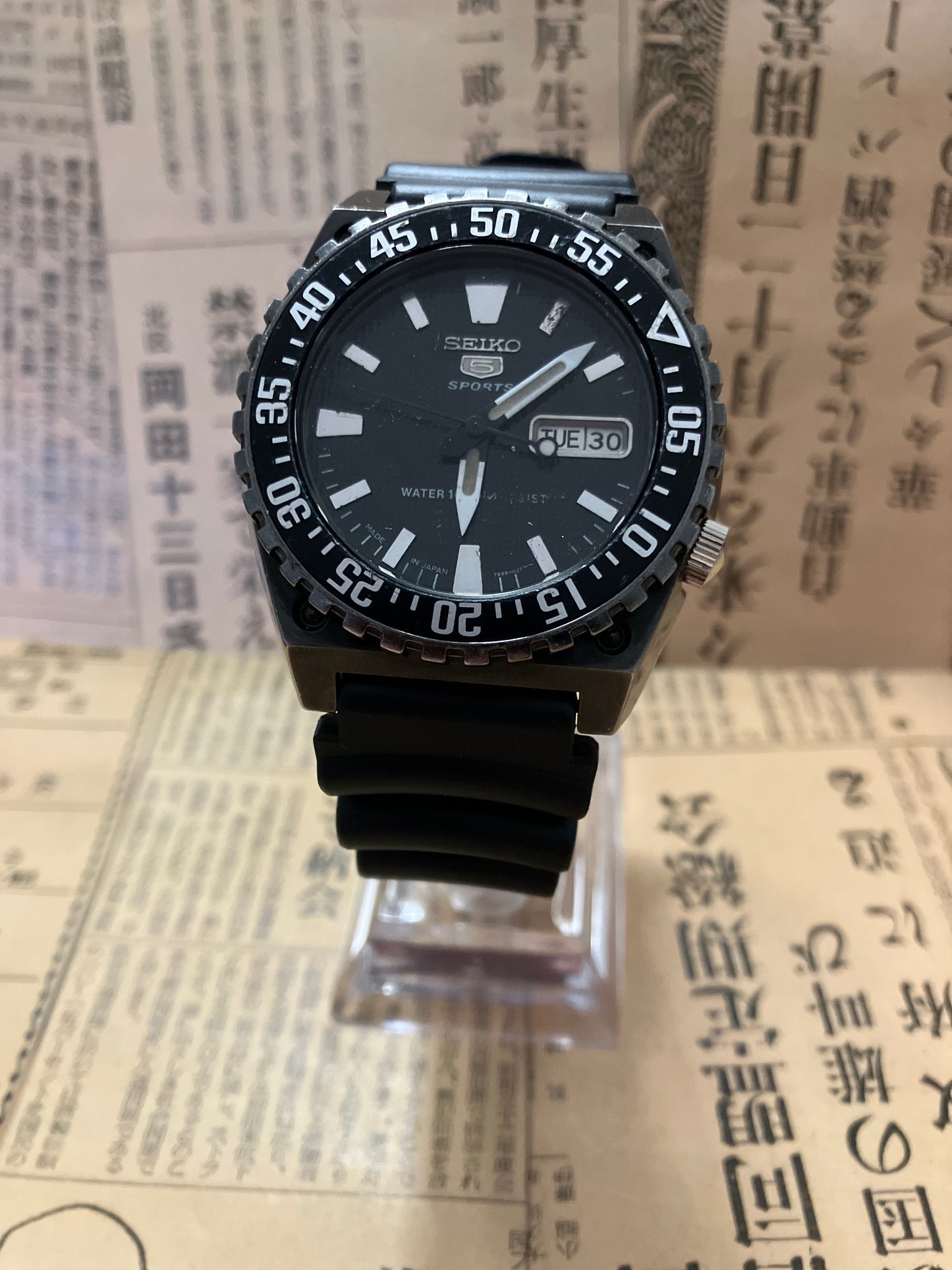 Seiko 5 Sports - 7S36-0280 Black (2005)