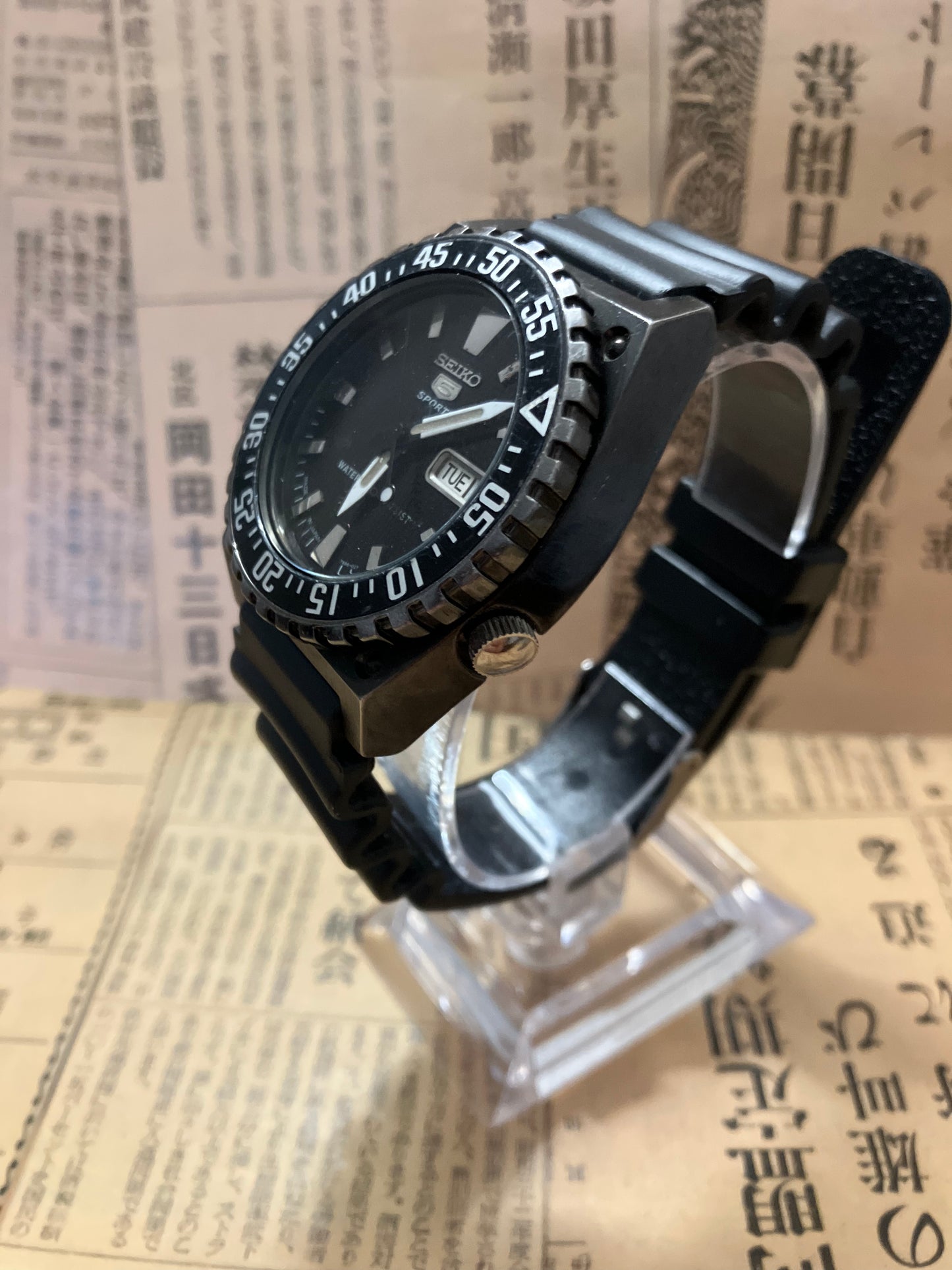 Seiko 5 Sports - 7S36-0280 Black (2005)