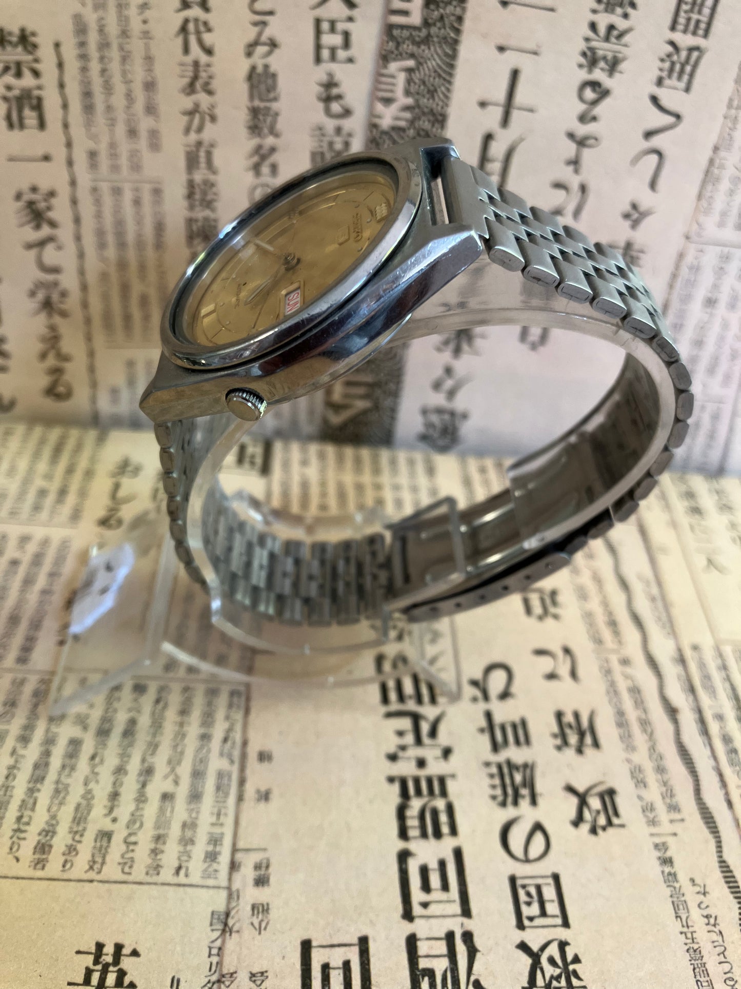 Seiko 5 - 7S26 Gold pattern (1997)