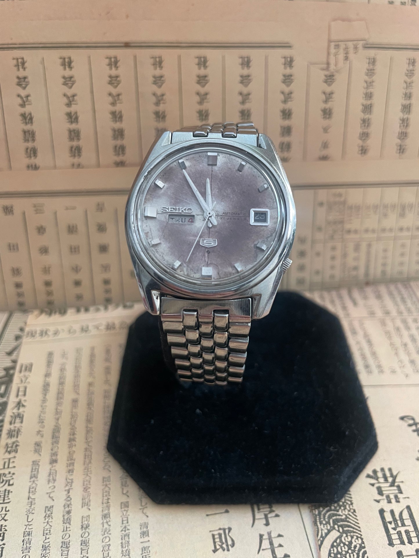Seiko 5 - 6119 Silver (Patina)
