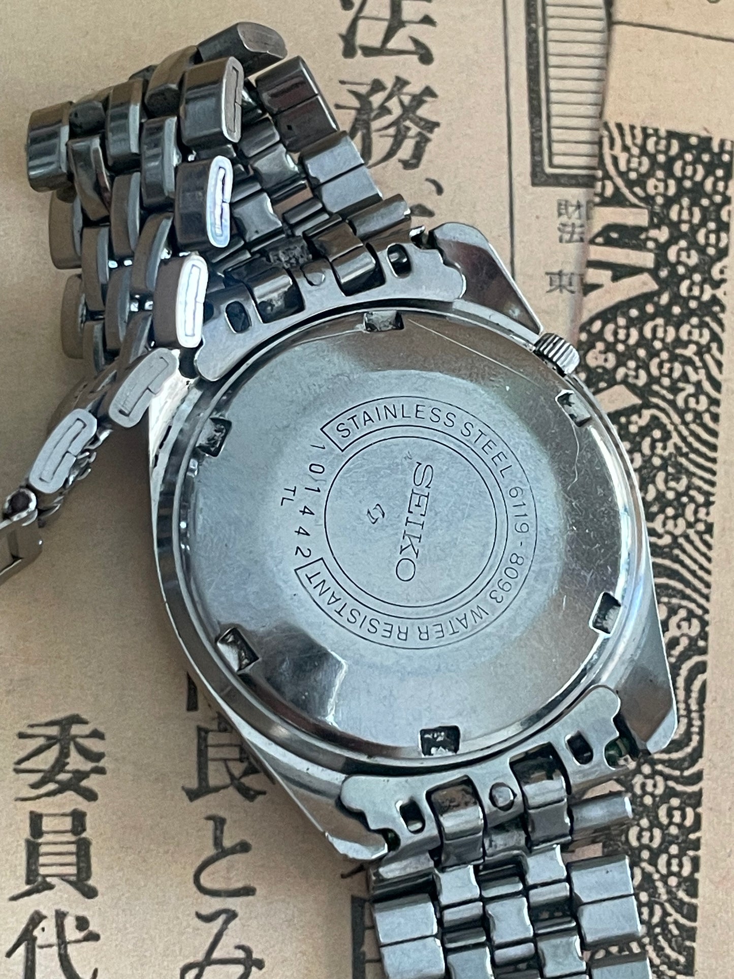 Seiko 5 - 6119 Silver (Patina)
