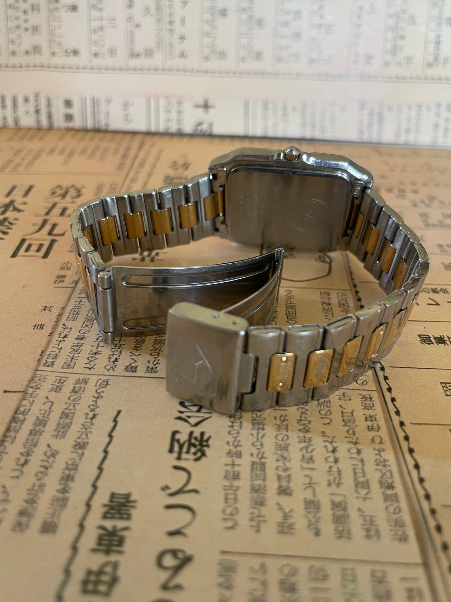 Seiko Landy Ladies Quartz Tank - 5P31-5200