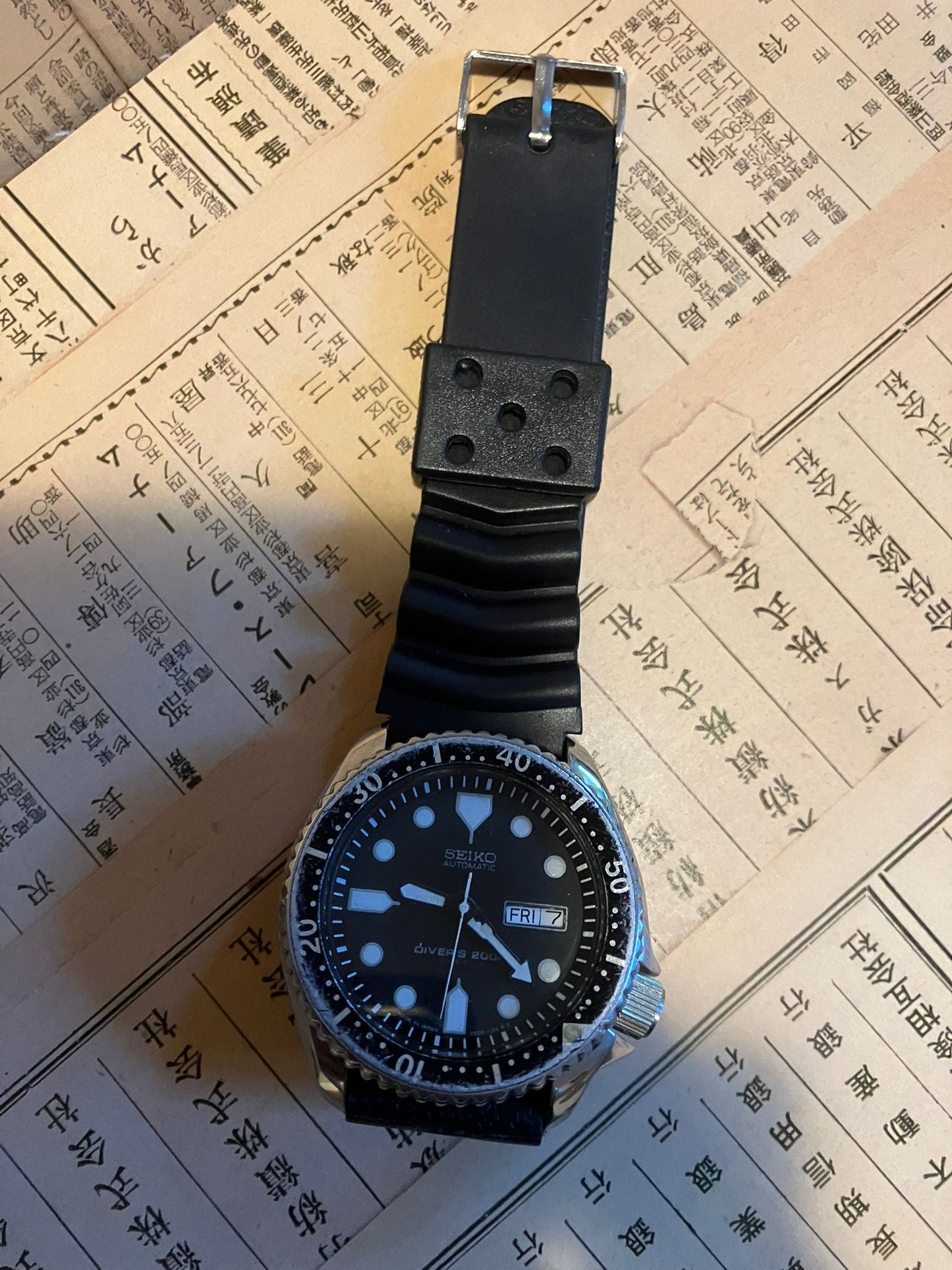 Seiko Diver - SKX007 Black Boy