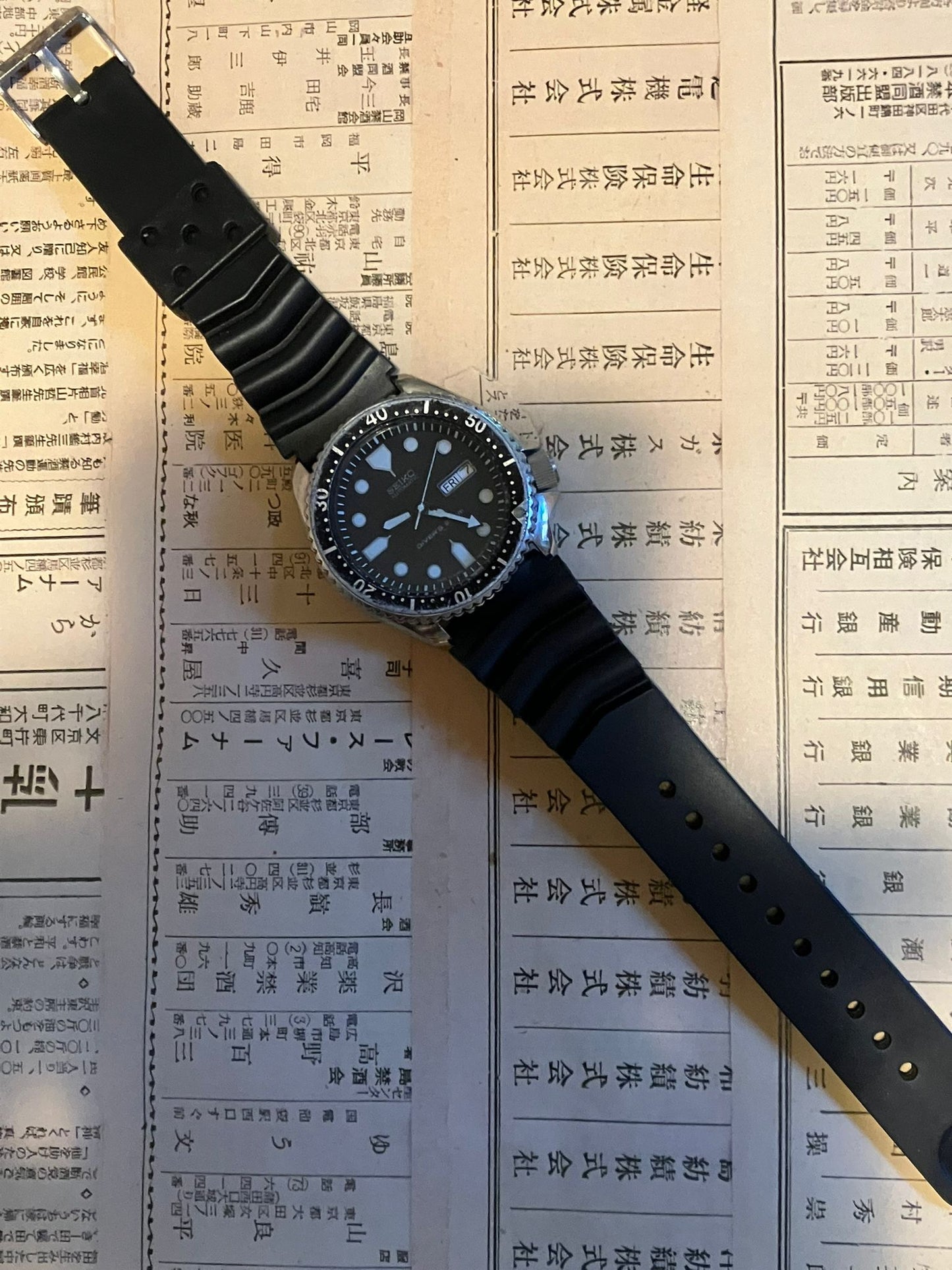 Seiko Diver - SKX007 Black Boy