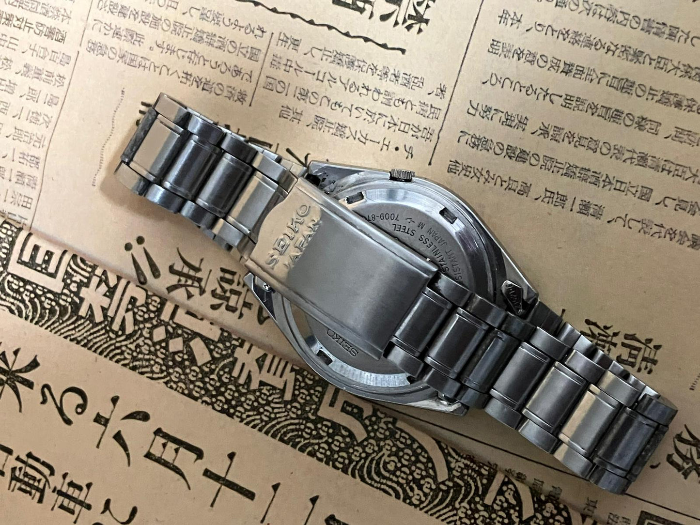 Seiko 5 - 7009 Black/Grey (1988)