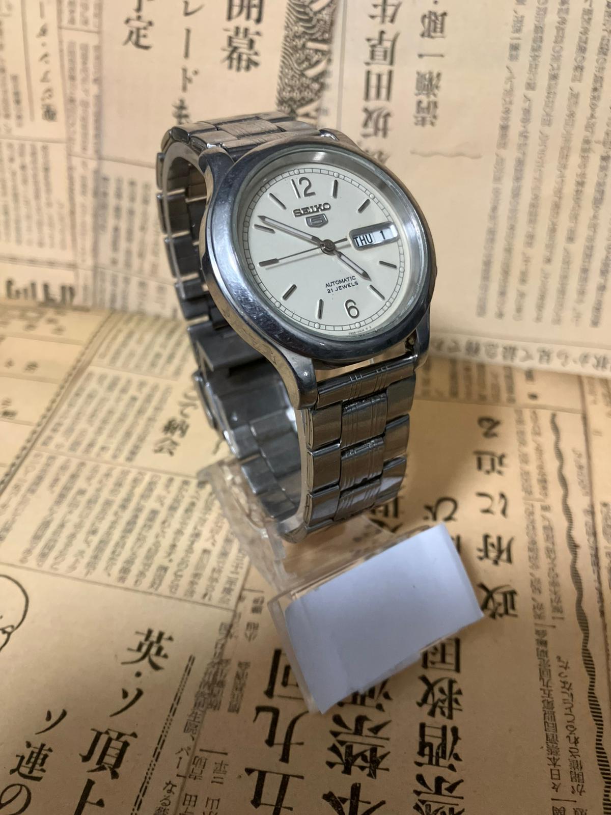 Seiko 5 - 7S26 White (1999)