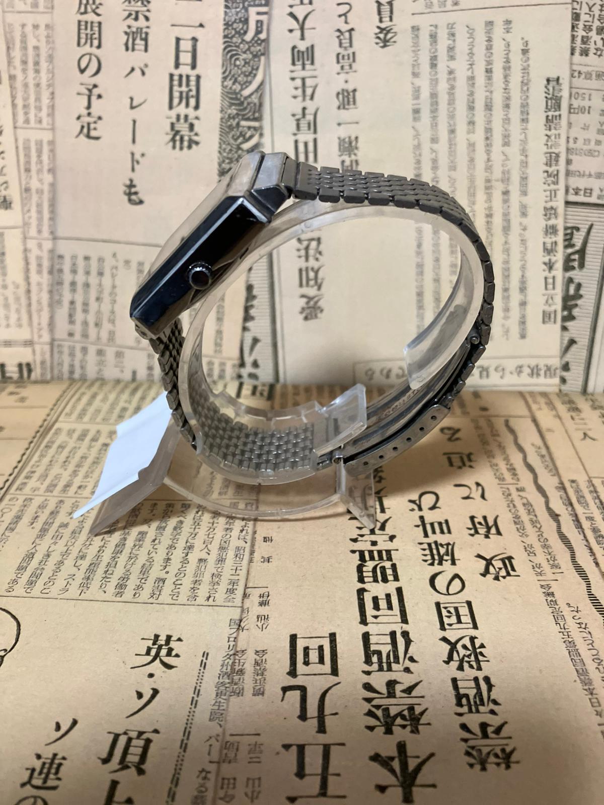 Seiko 5 - 6309 Silver/Black TV Case (1984)