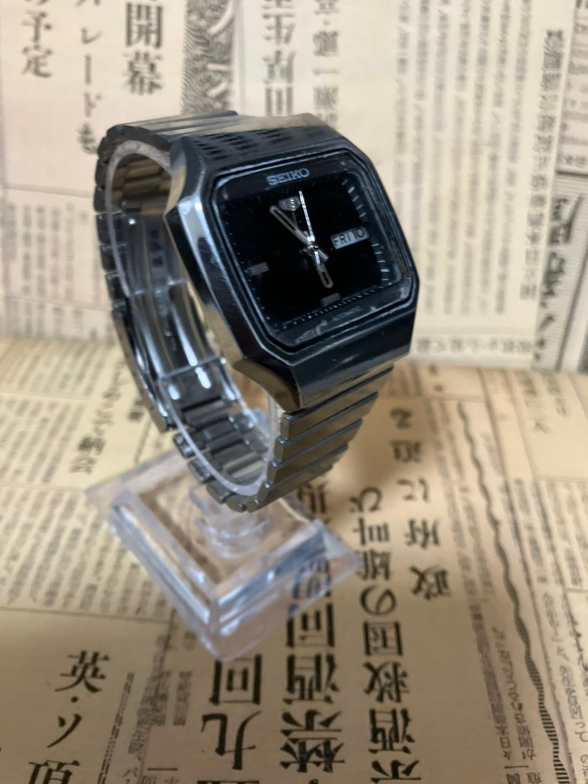 Seiko 5 - 6309 Black TV Case (1983)
