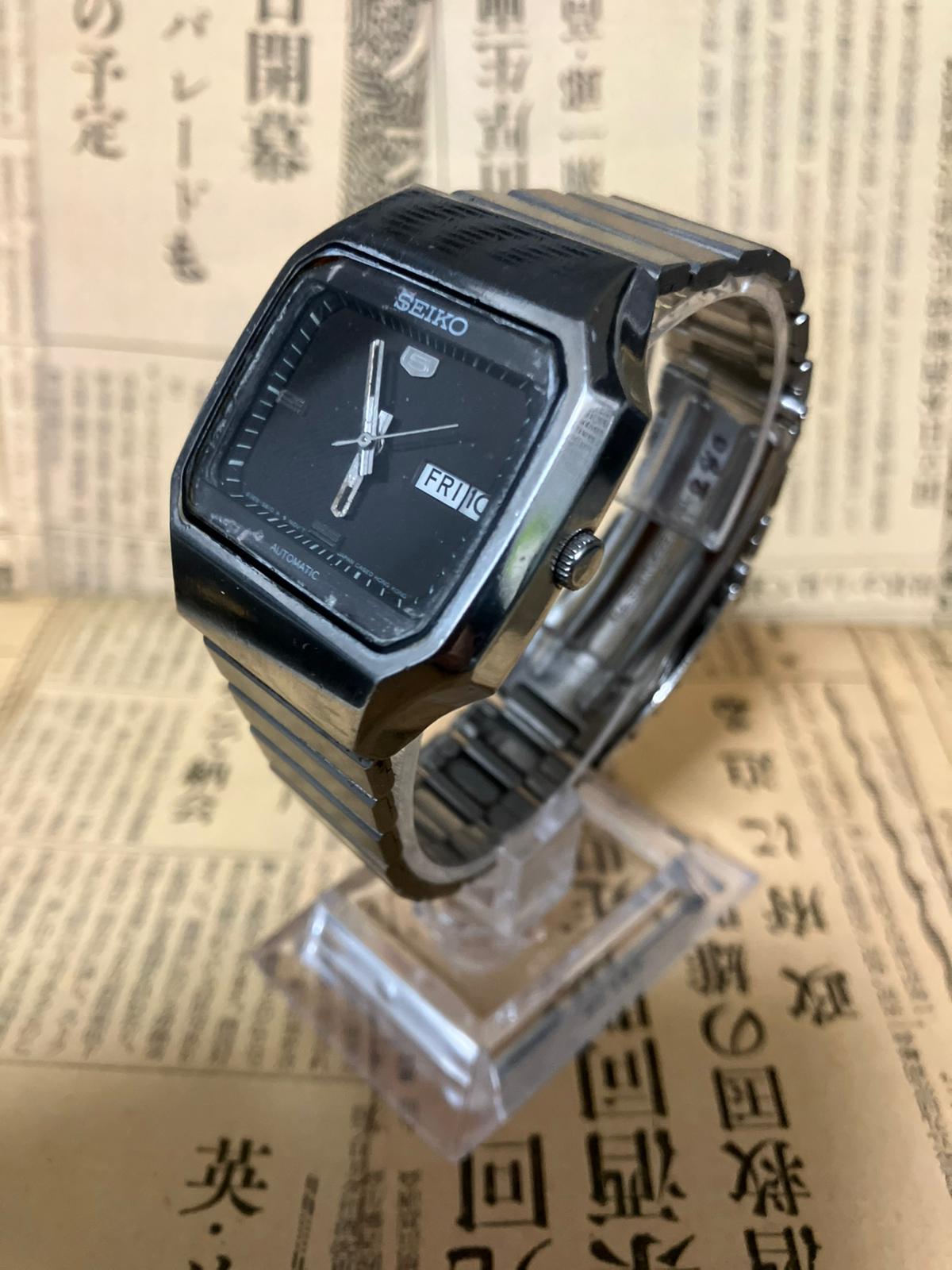 Seiko 5 - 6309 Black TV Case (1983)