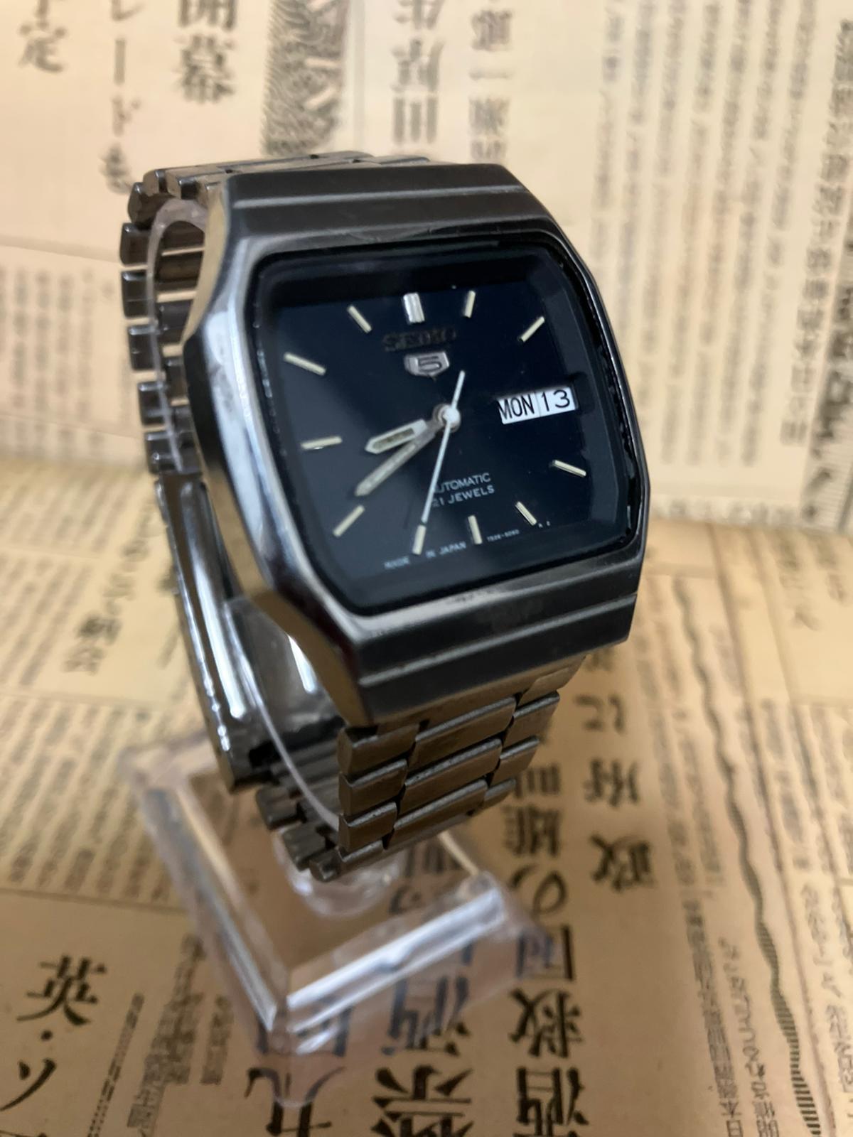 Seiko 5 - 7S26 Black TV Case (1997)