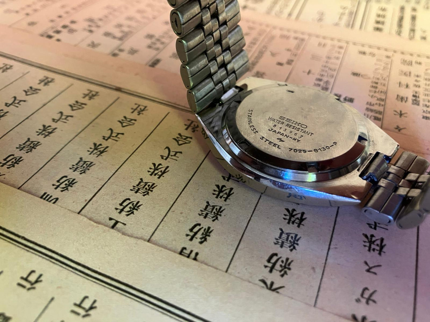 Seiko Automatic - 7025-8130-P Silver
