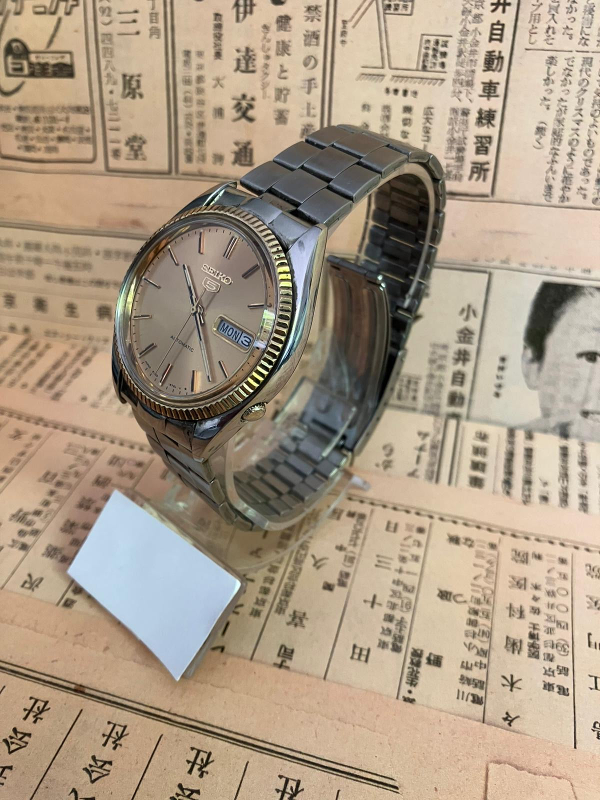 Seiko 5 - 6309 Gold Datejust Homage (1980)