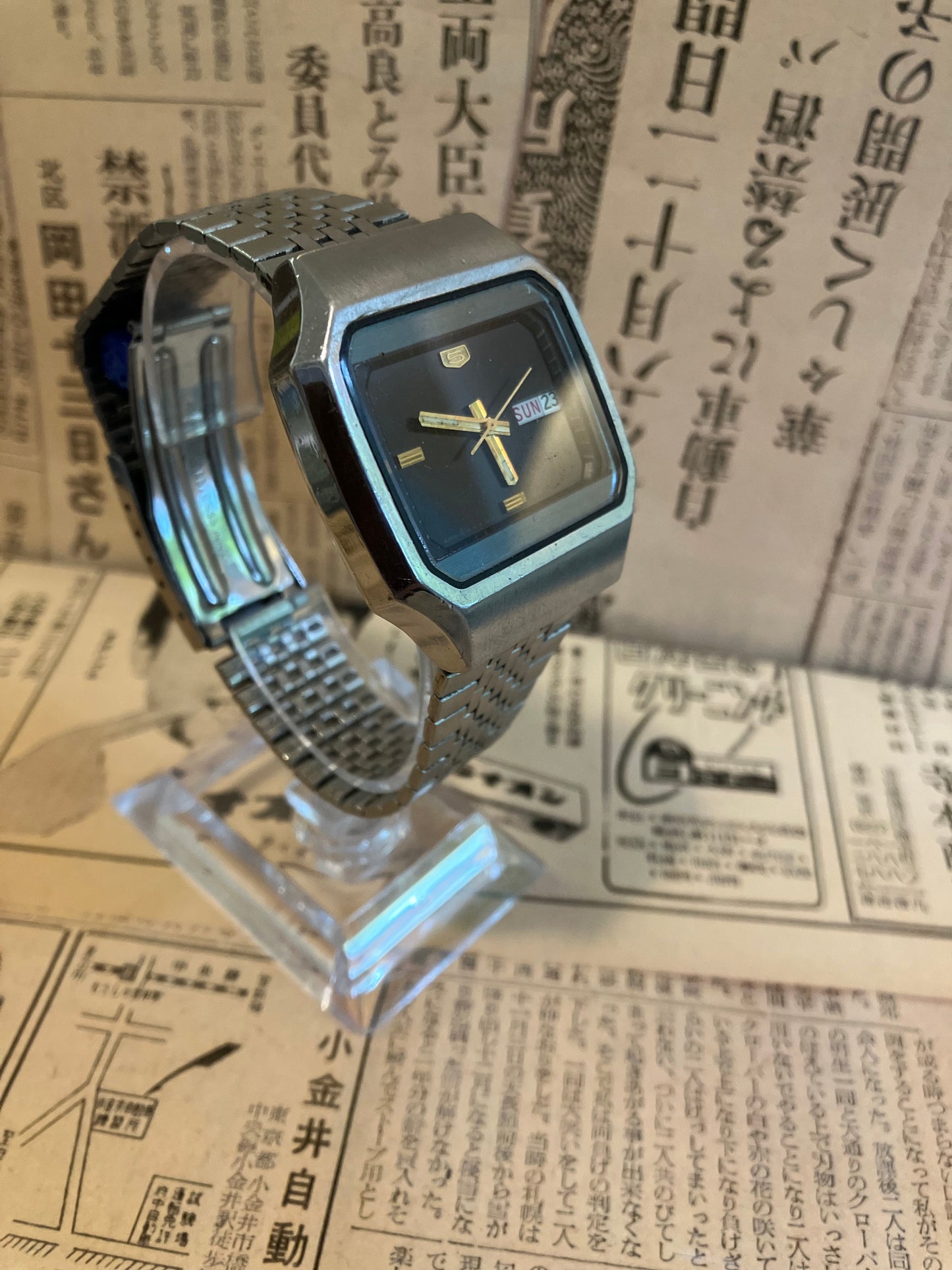 Seiko 5 - 6309 Black TV Case (1982)