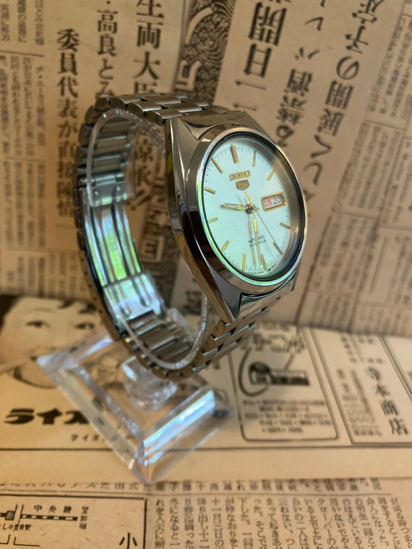 Seiko 5 - 7S26 Silver (1997)