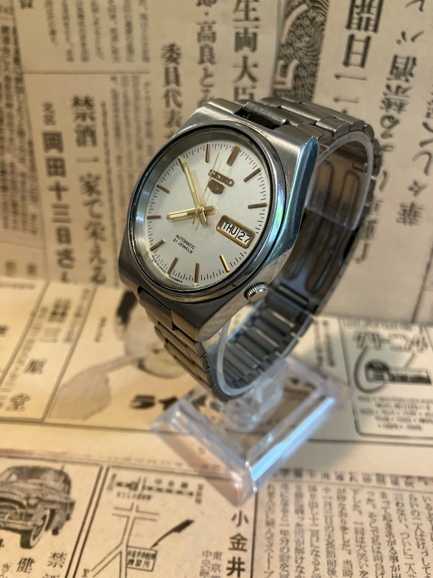 Seiko 5 - 7S26 Silver (1996)