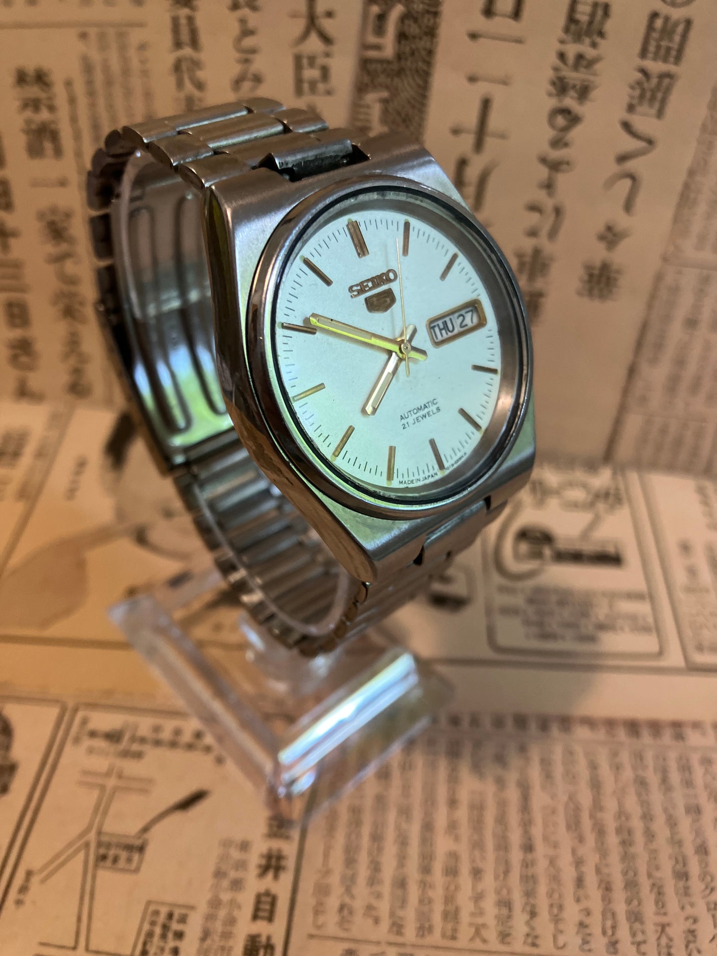 Seiko 5 - 7S26 Silver (1996)