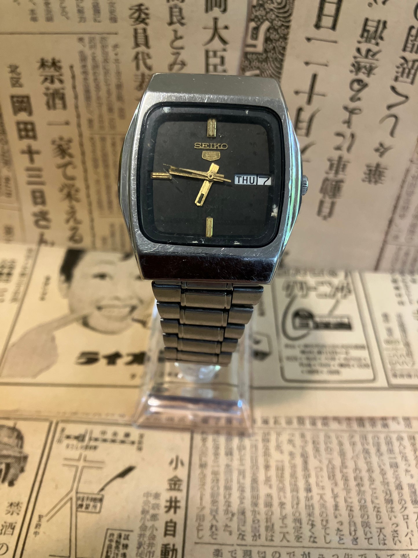 Seiko 5 - 6309 Black TV Case (1985)