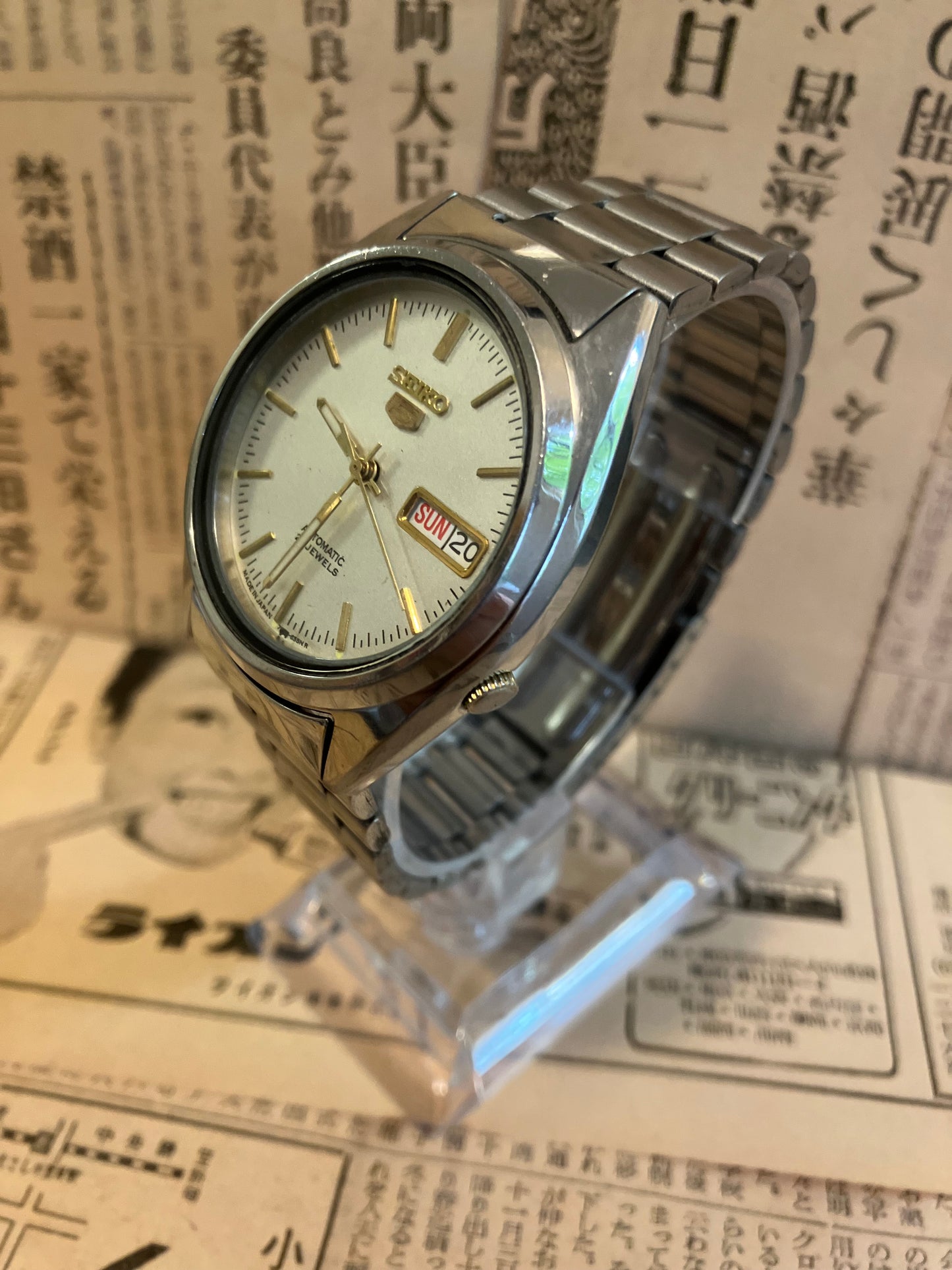 Seiko 5 - 7S26 Silver (1997)
