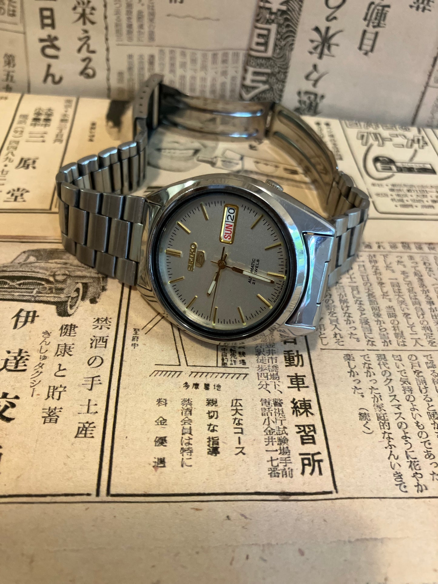 Seiko 5 - 7S26 Silver (1997)