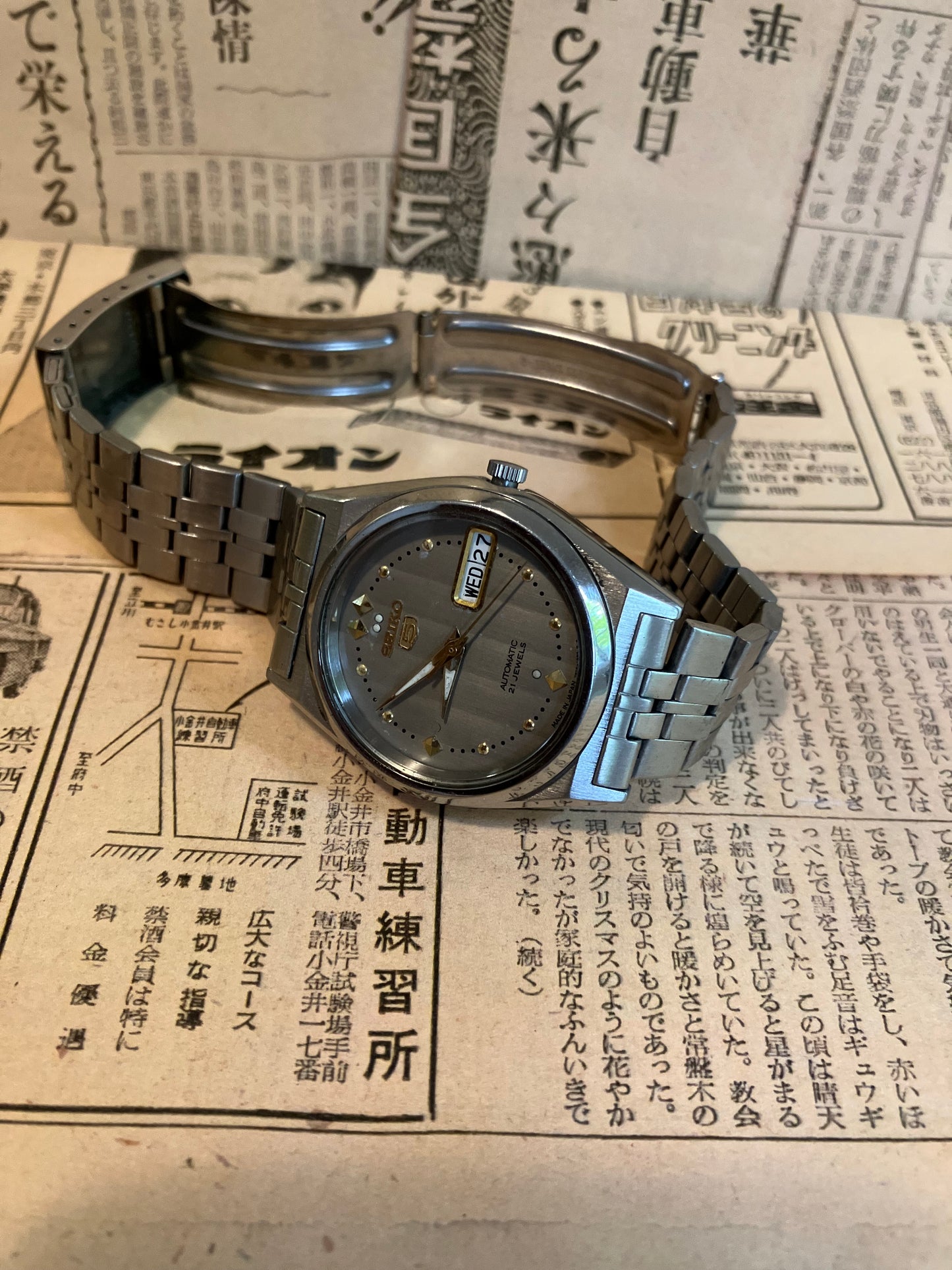 Seiko 5 - 7S26 Silver (2000)
