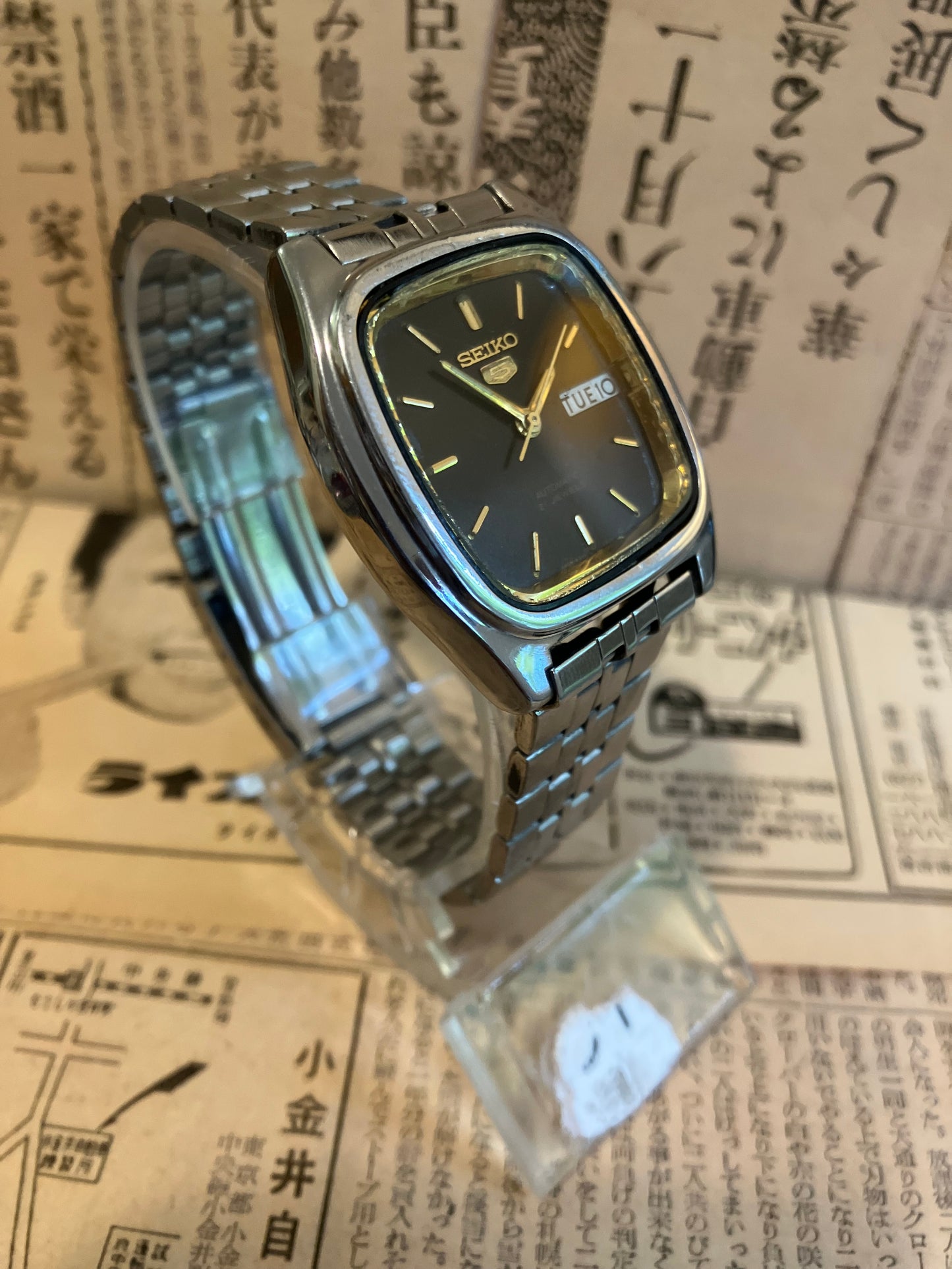 Seiko 5 - 6319 Black TV Case (1984)