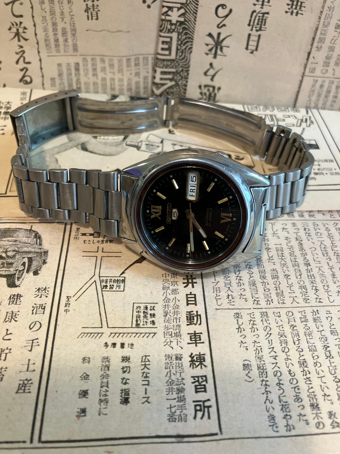 Seiko 5 - 7S26 Black (2007)