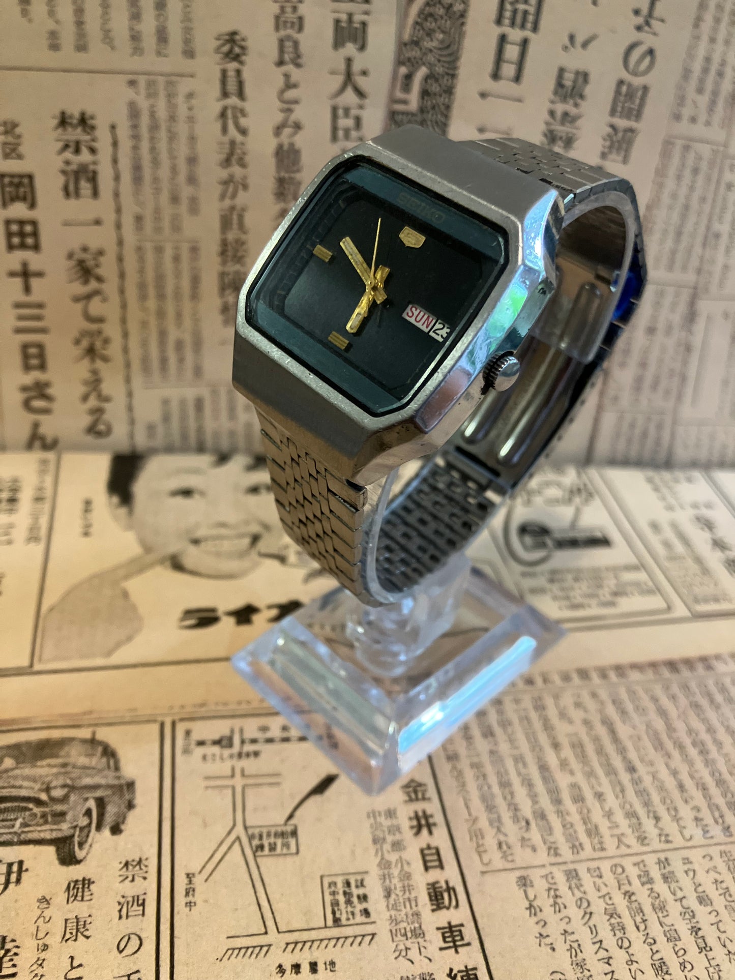 Seiko 5 - 6309 Black TV Case (1982)