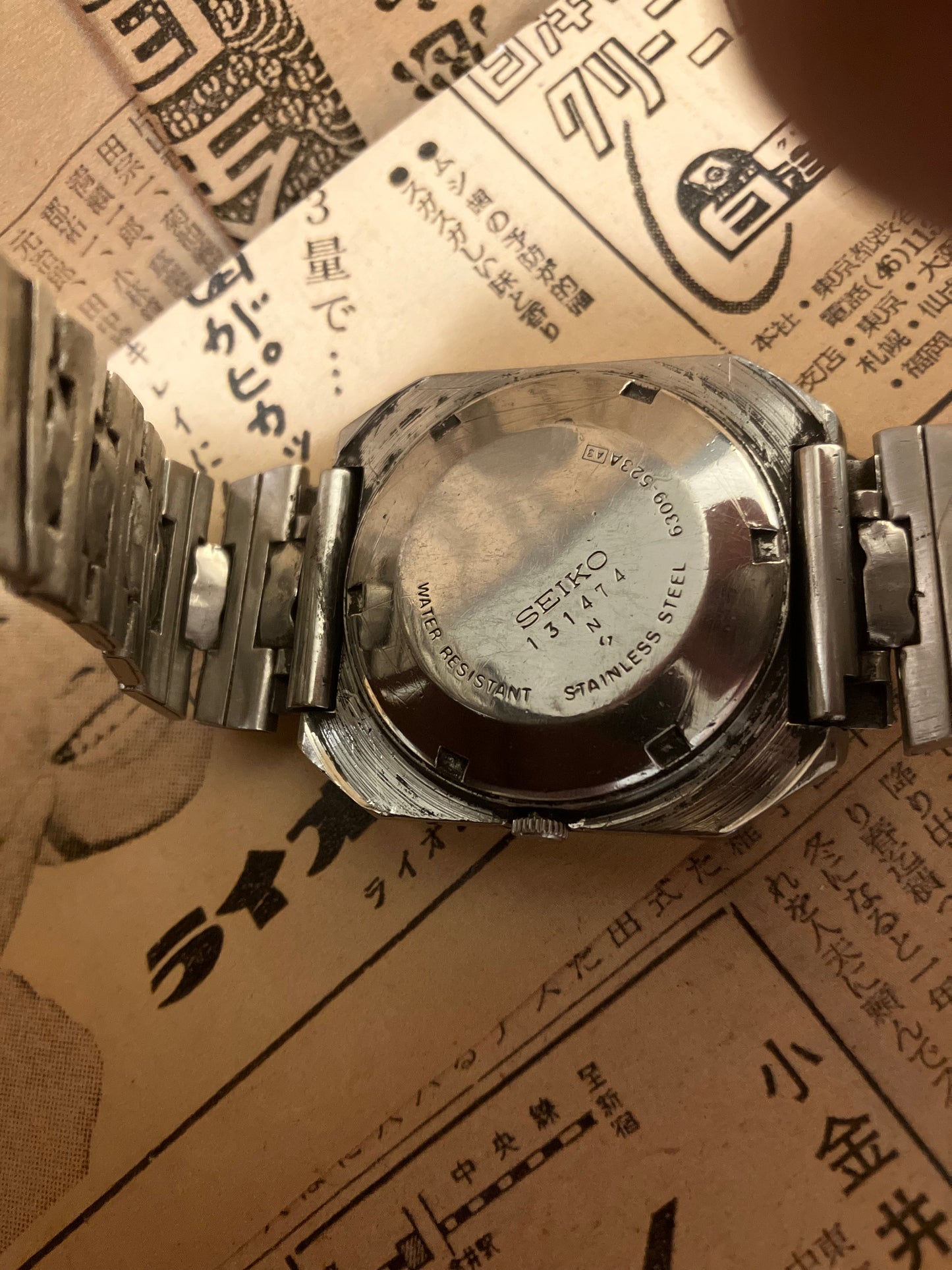 Seiko 5 - 6309 Silver TV Case (1981)