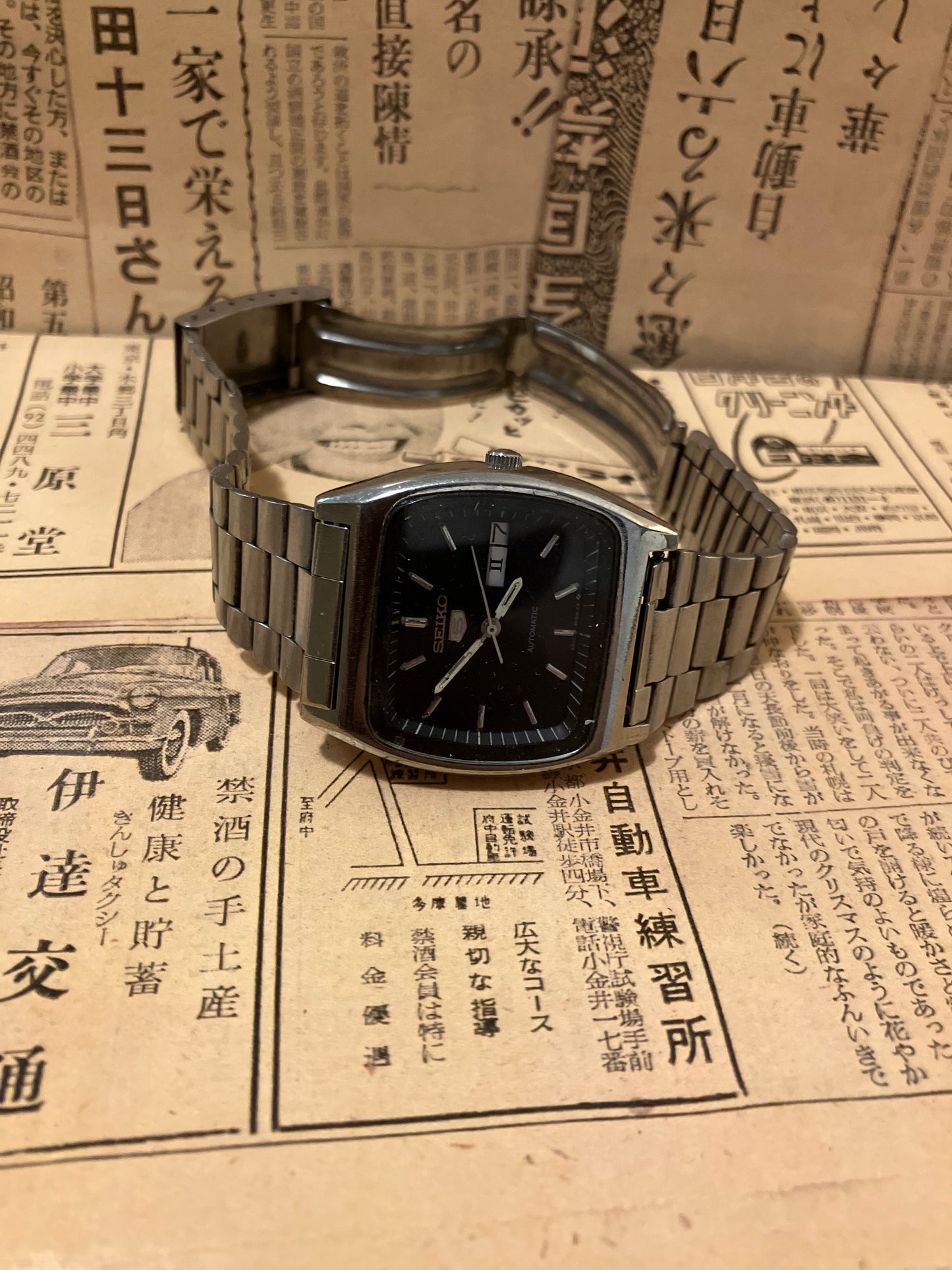 Seiko 5 - 6309 ‘Railway Time’ Black TV Case (1983)