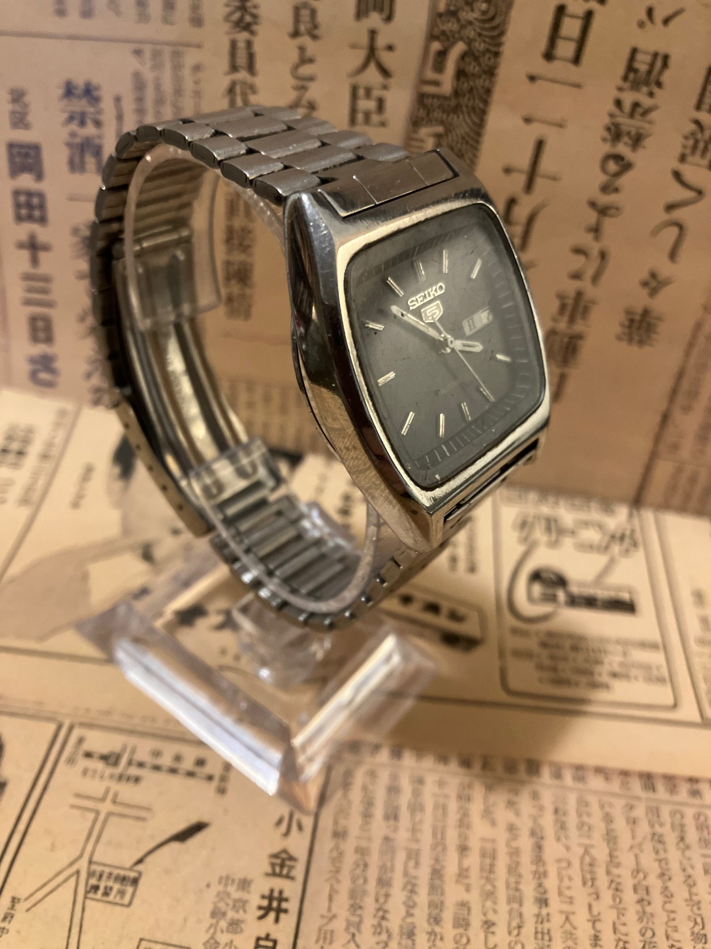 Seiko 5 - 6309 ‘Railway Time’ Black TV Case (1983)