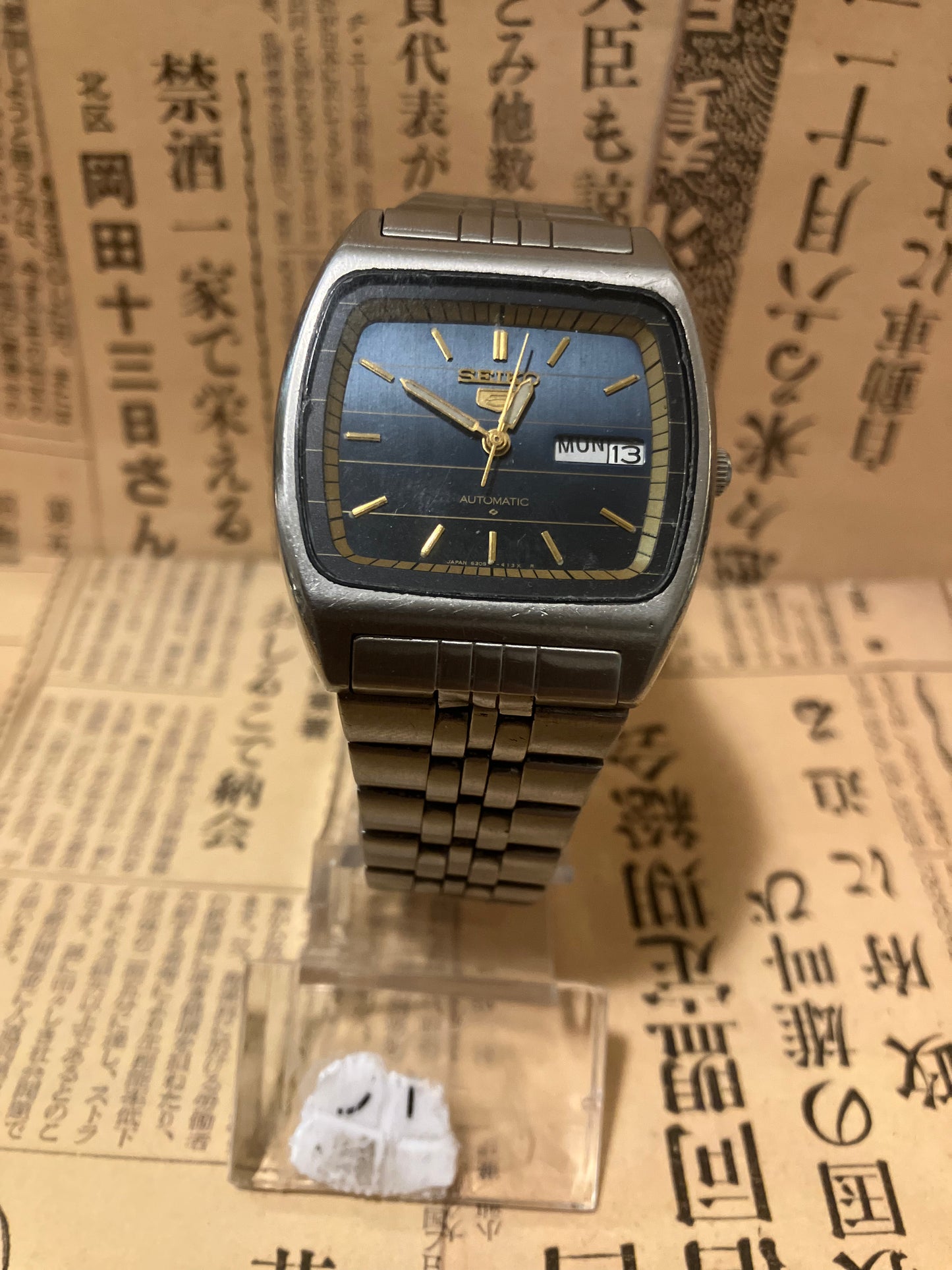 Seiko 5 - 6309 Navy TV Case (1987)
