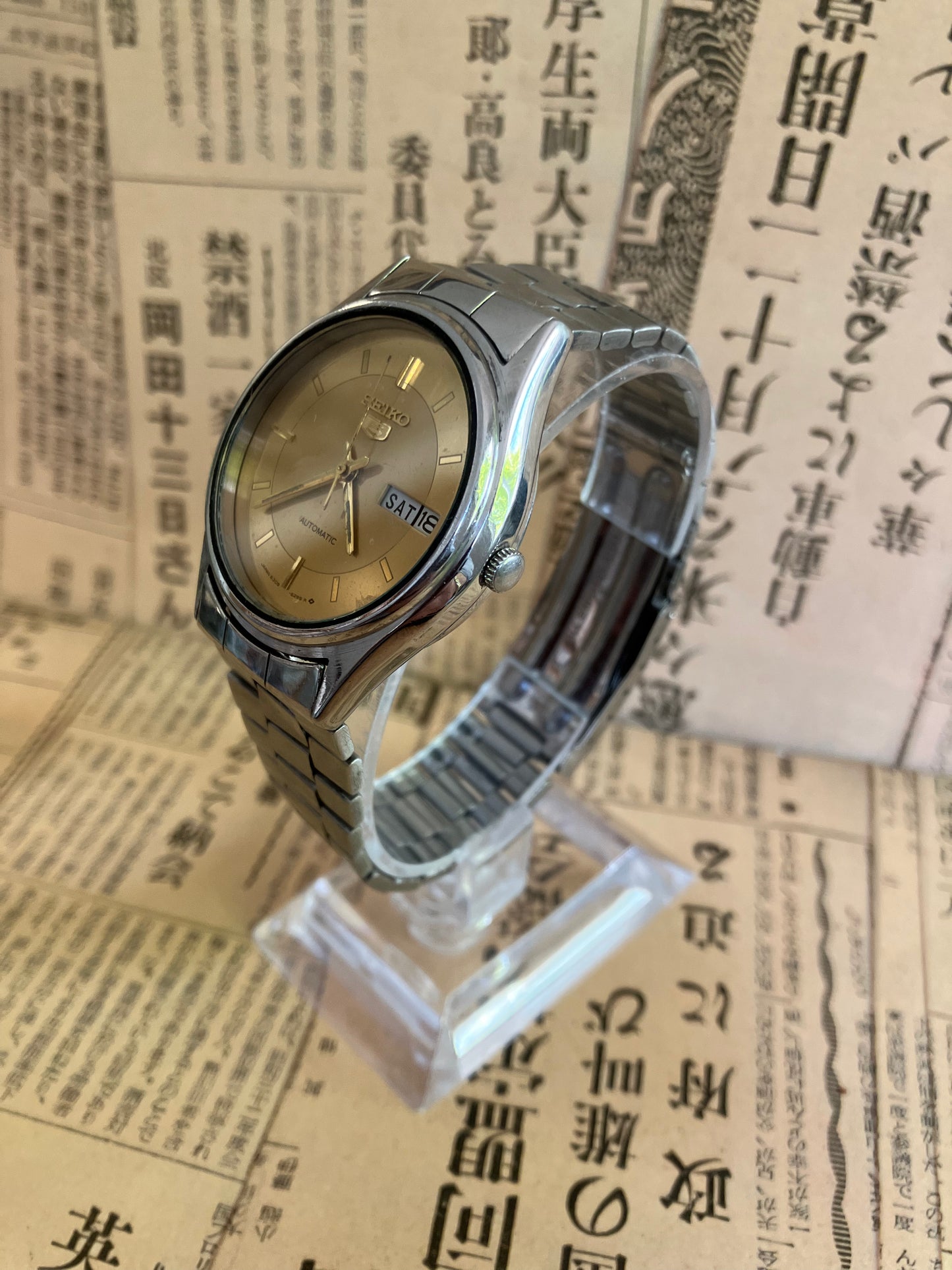 Seiko 5 - 6309 Gold (1983)