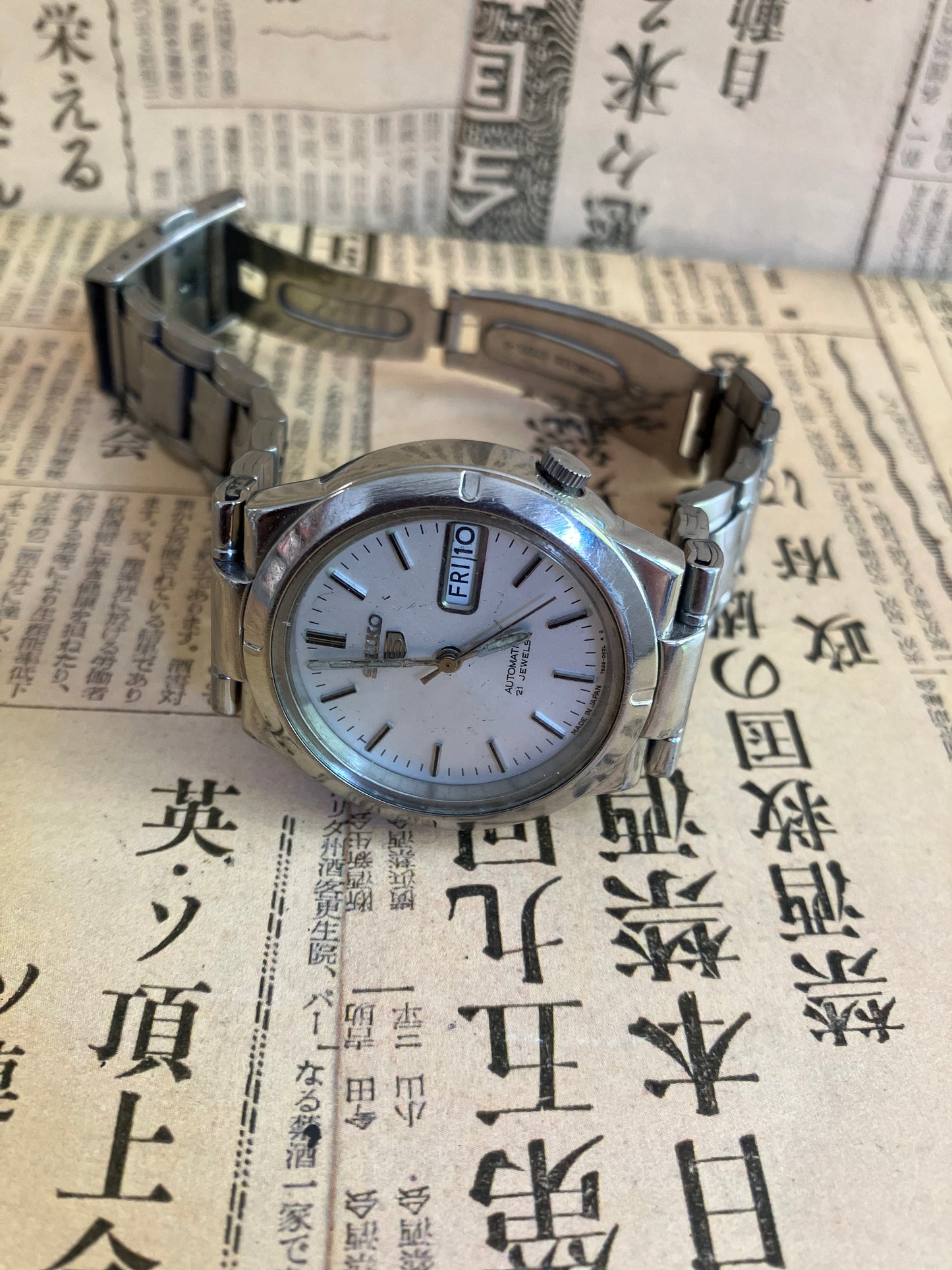 Seiko 5 - 7S26 White (2001)