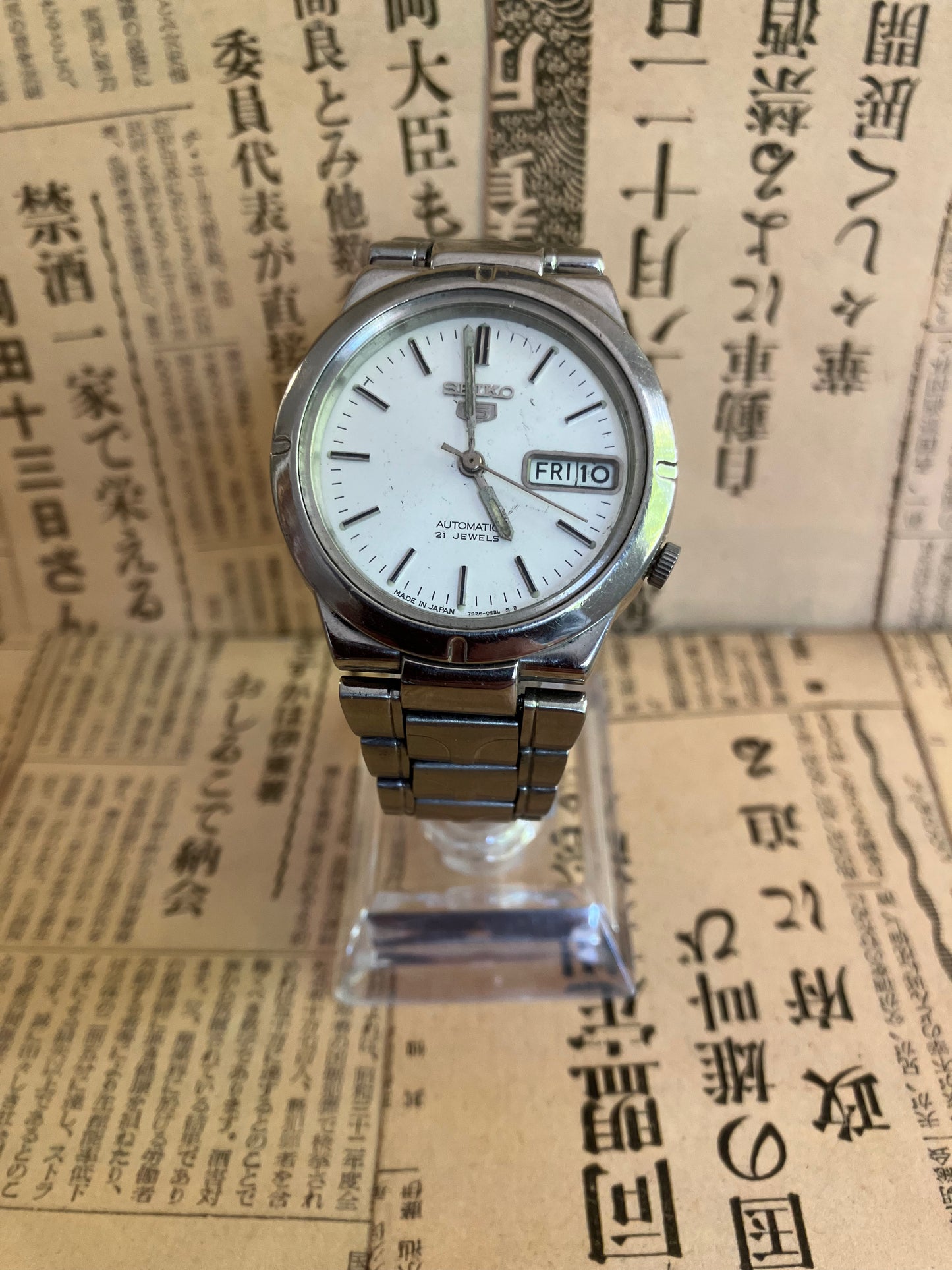 Seiko 5 - 7S26 White (2001)