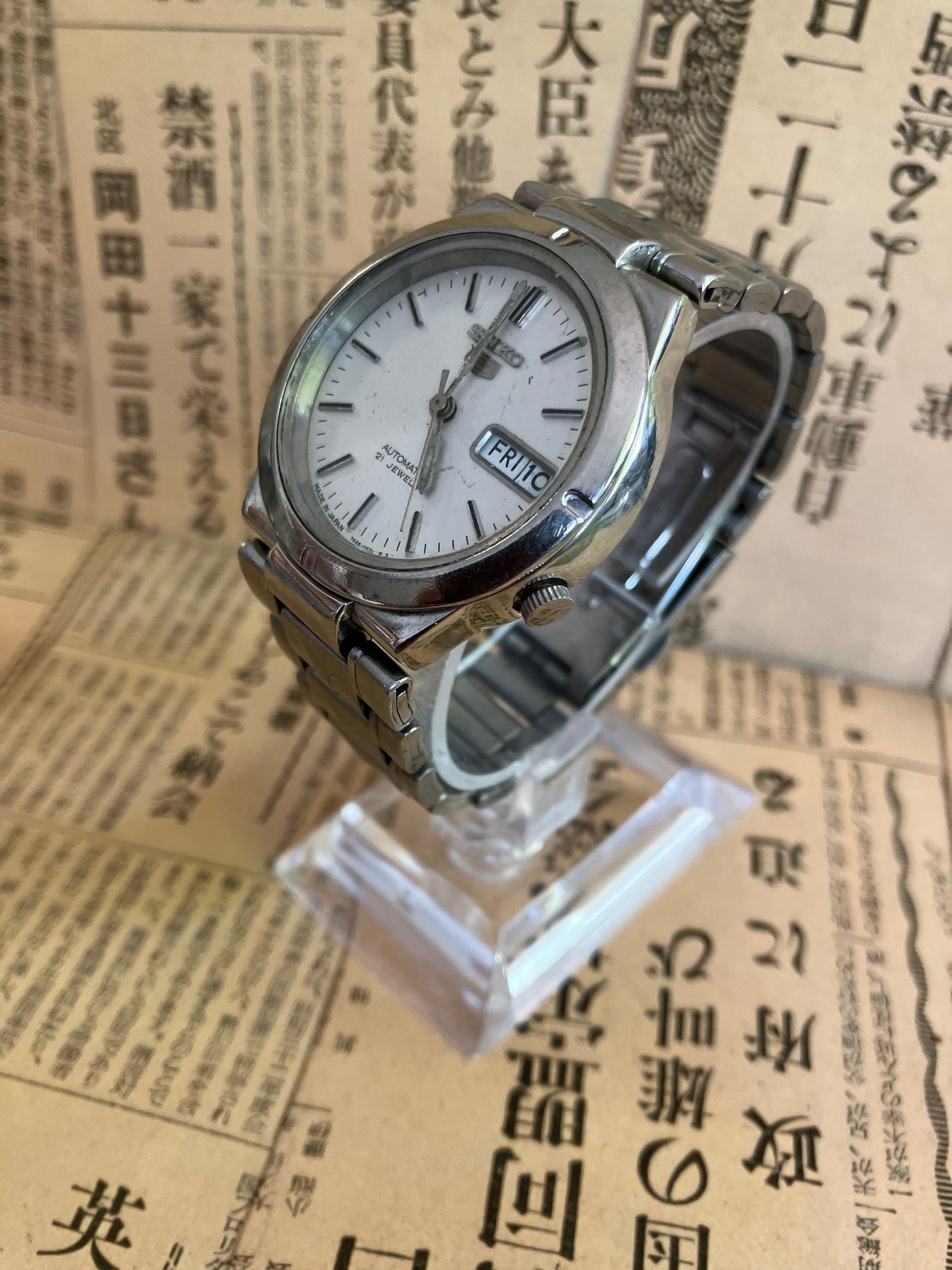 Seiko 5 - 7S26 White (2001)