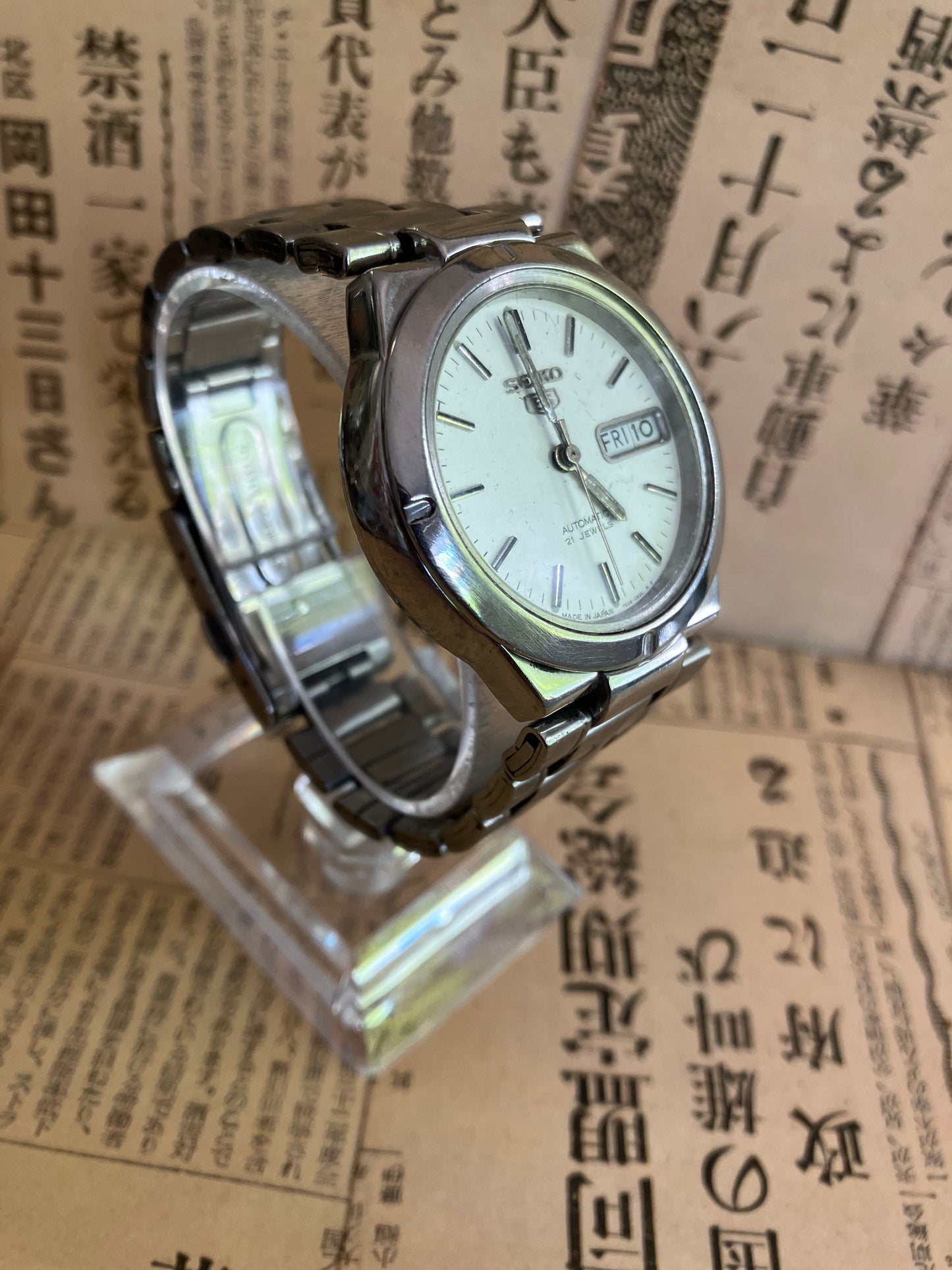 Seiko 5 - 7S26 White (2001)