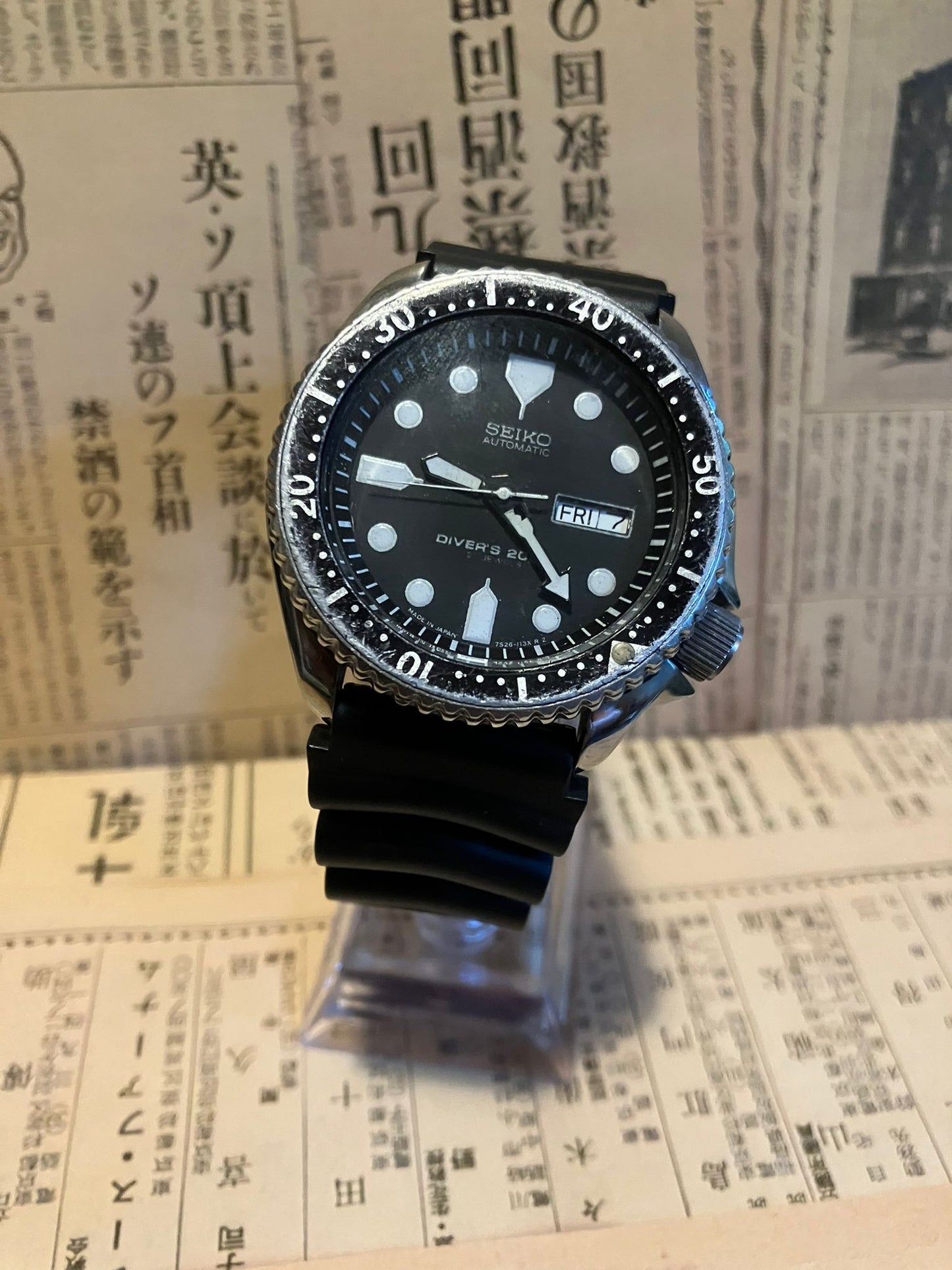 Seiko Diver - SKX007 Black Boy
