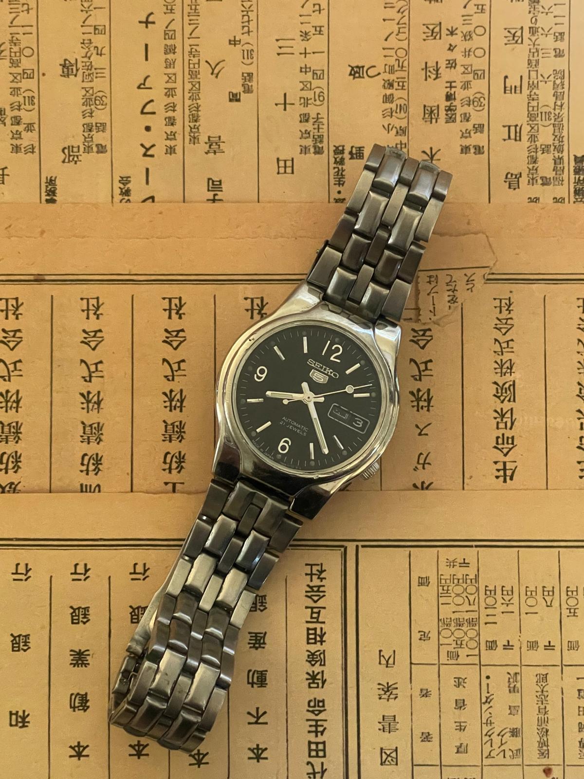 Seiko 5 - 7S26 Black (1997)
