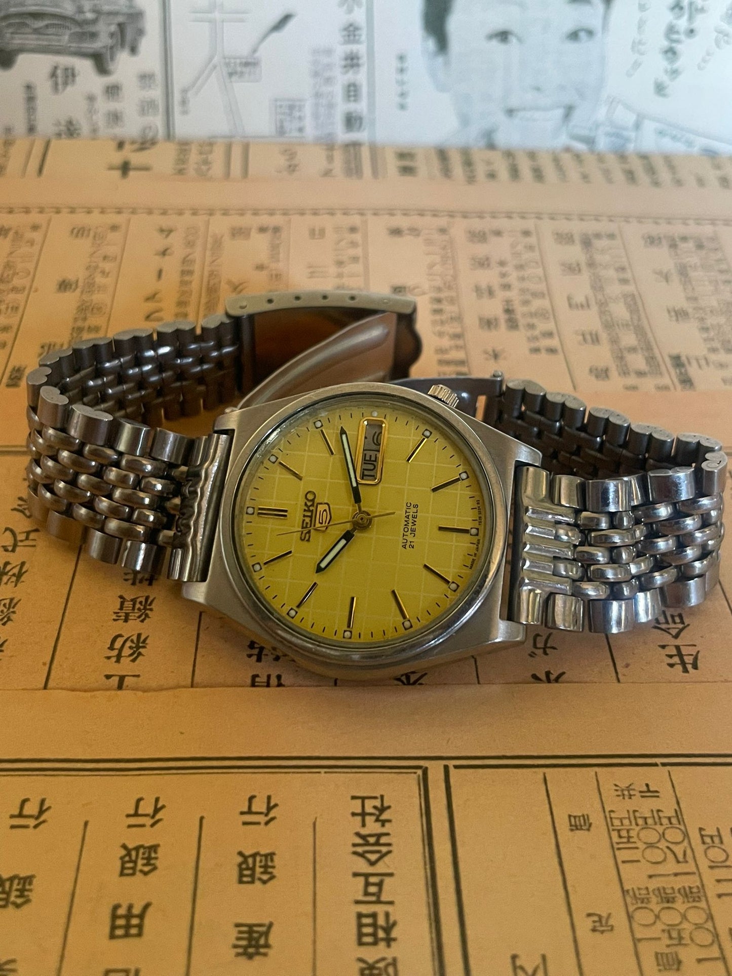 Seiko 5 - 7009 Gold (1986)
