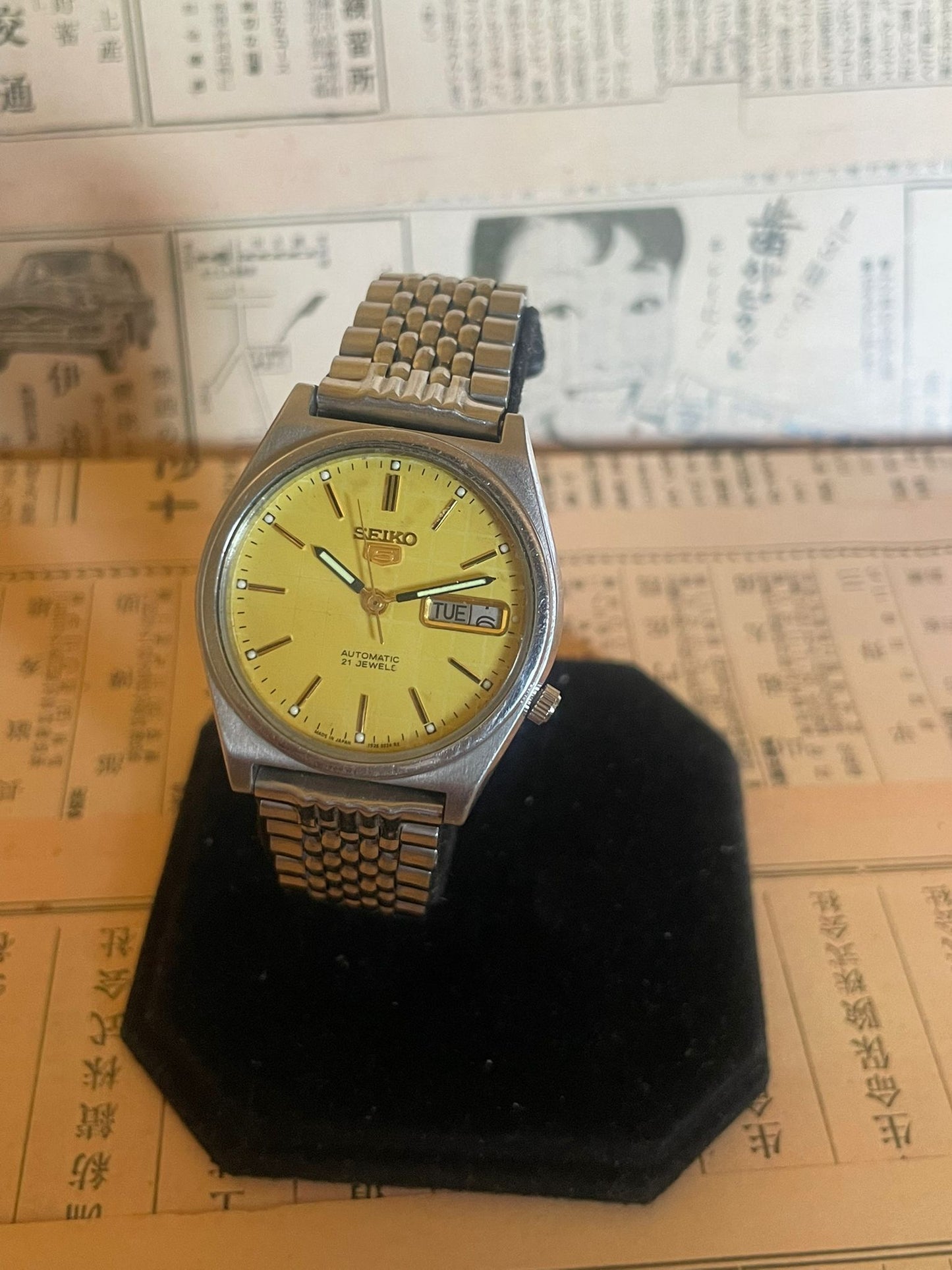 Seiko 5 - 7009 Gold (1986)